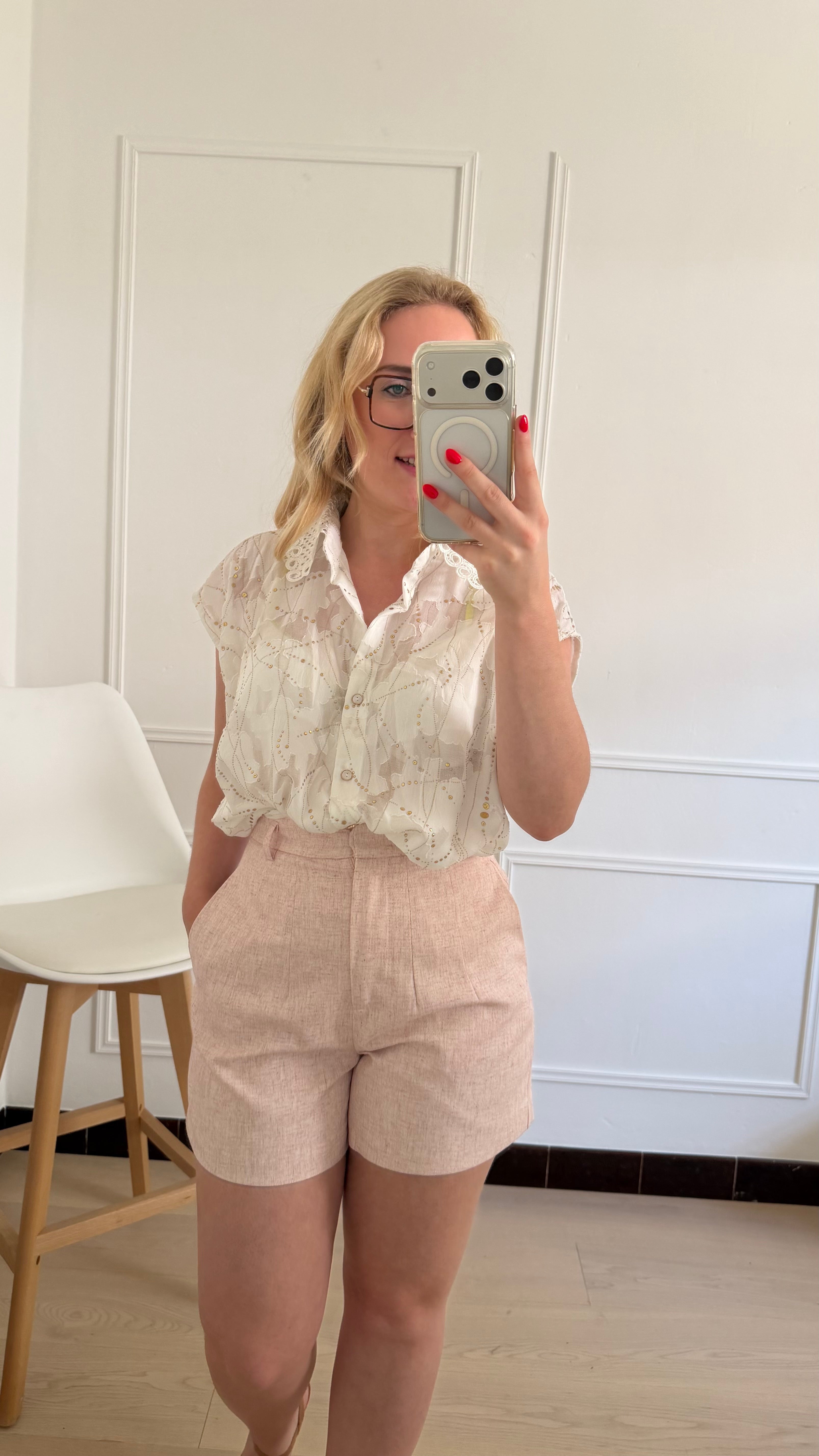 Ardella Top White
