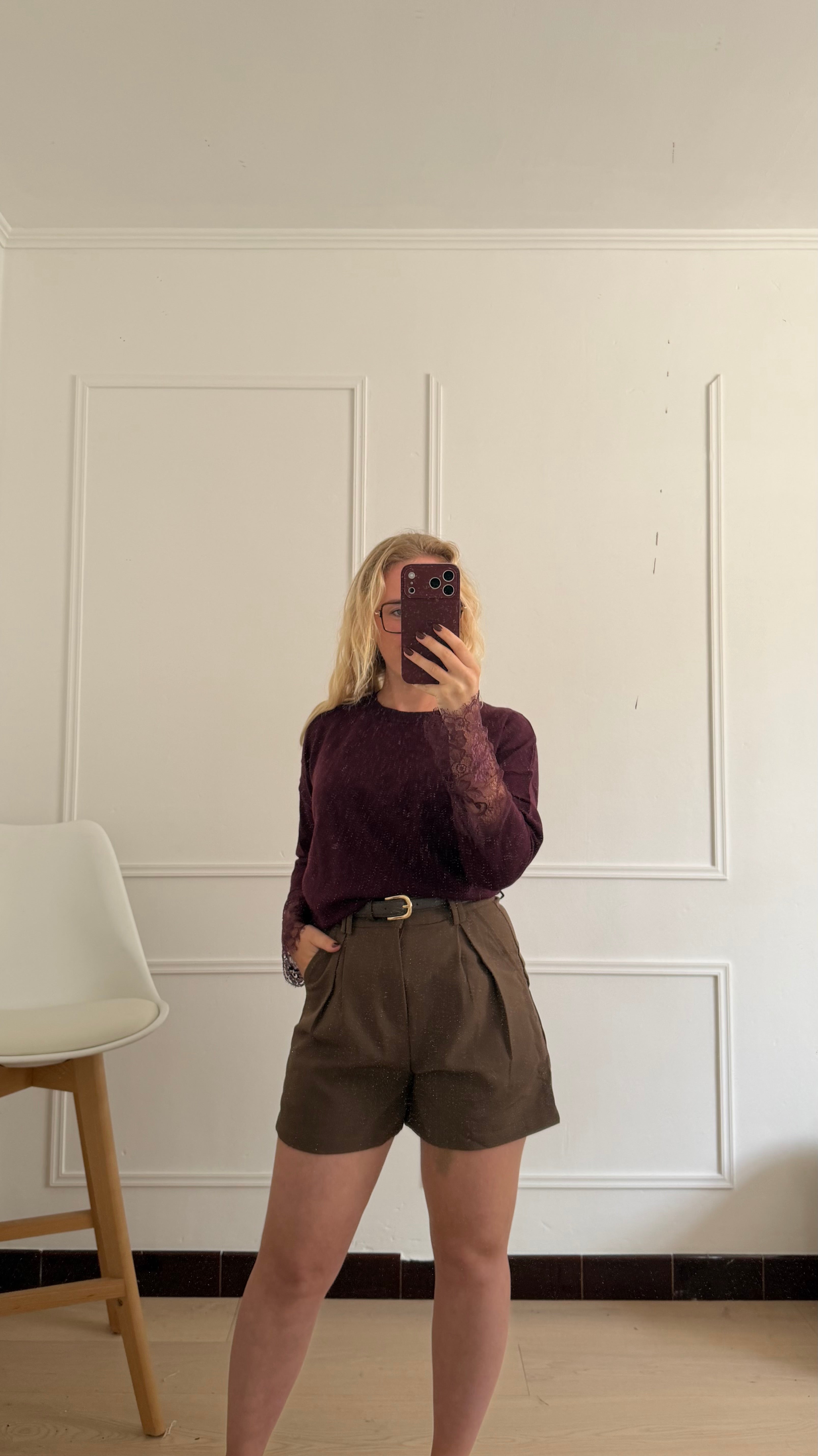 Lumi Short Brown