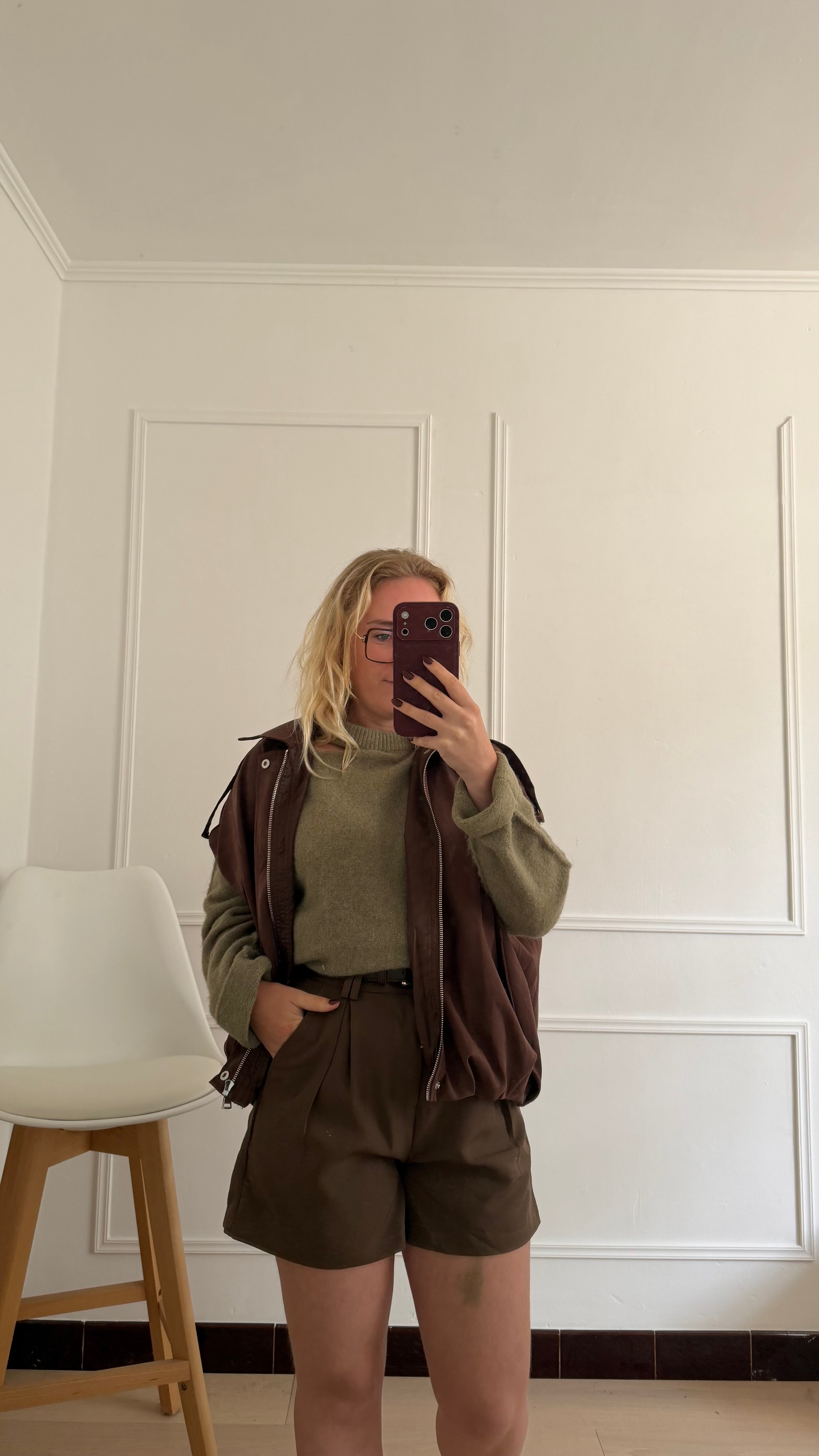 Lumi Short Brown
