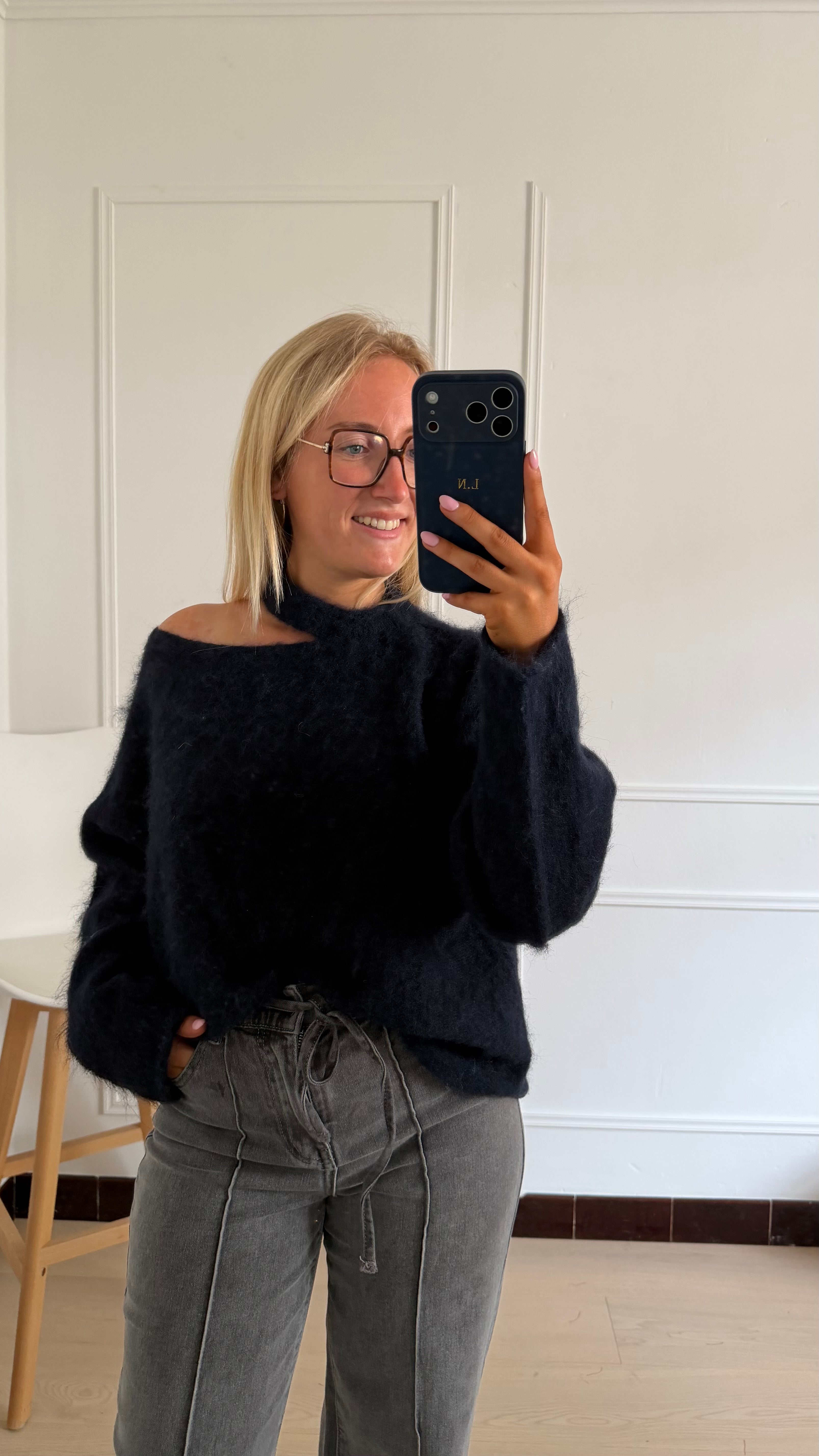 Fay Cut Out Pull Marine