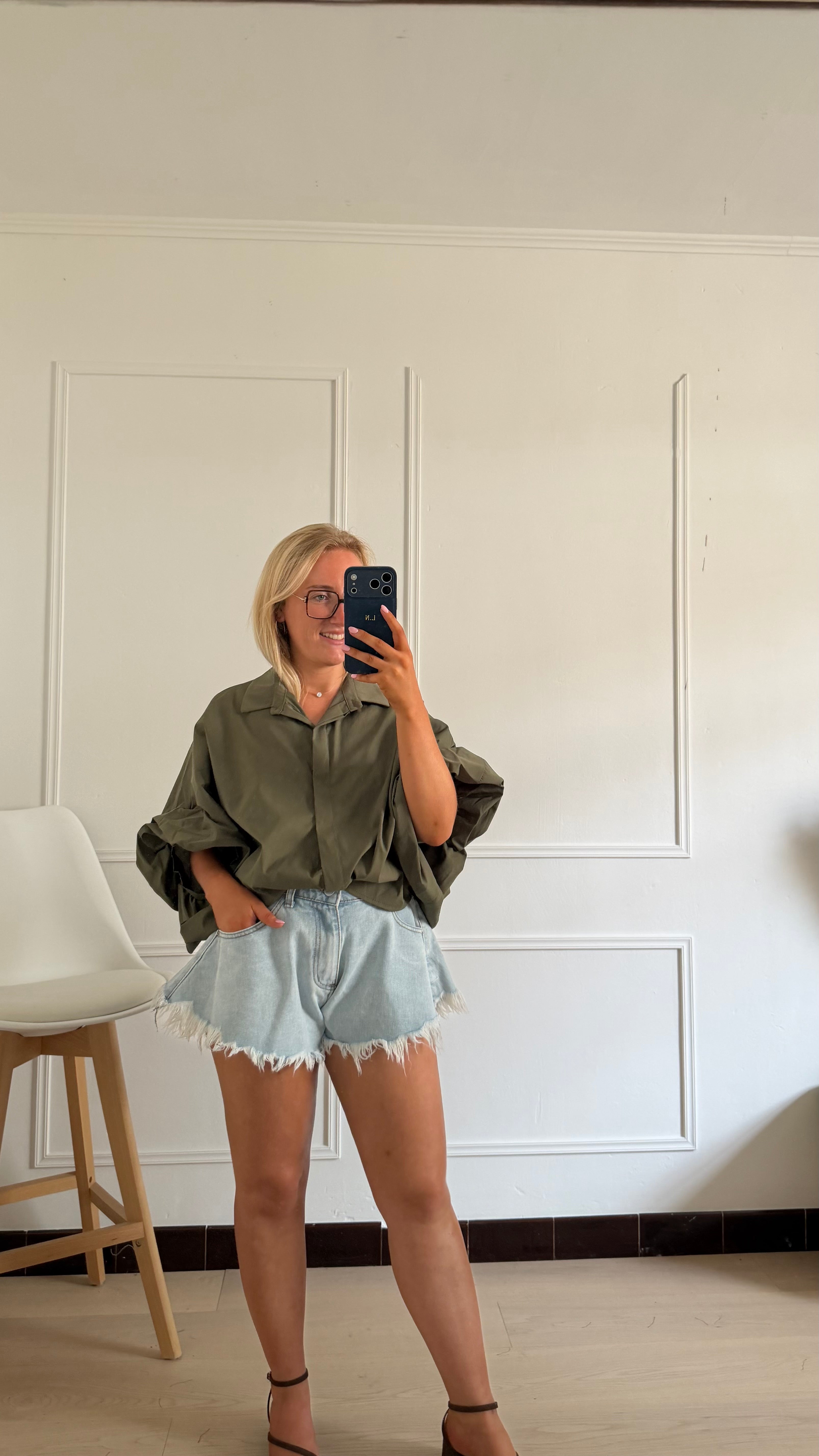 Sienna Blue Denim Short