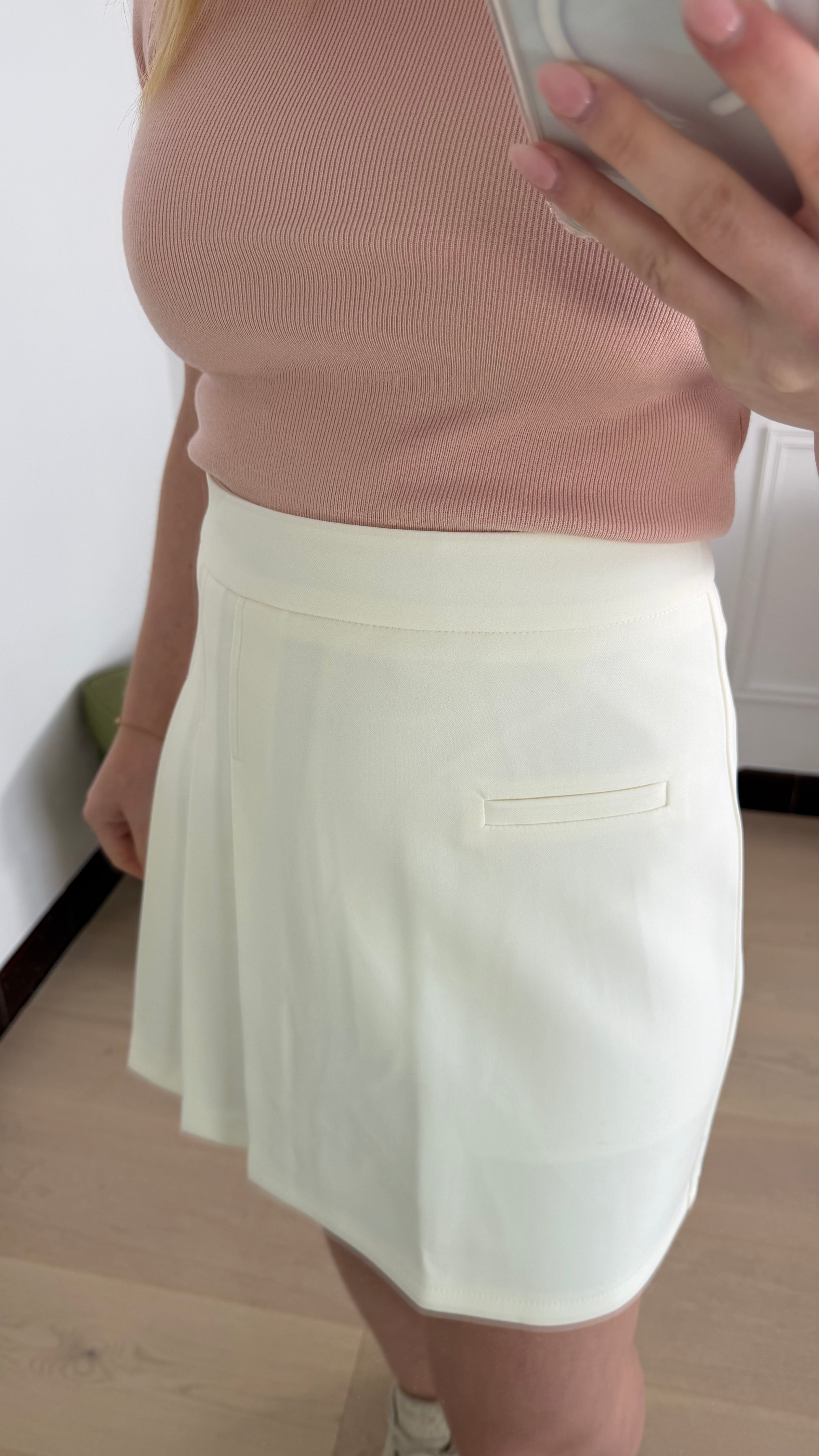 Milou Skirt White