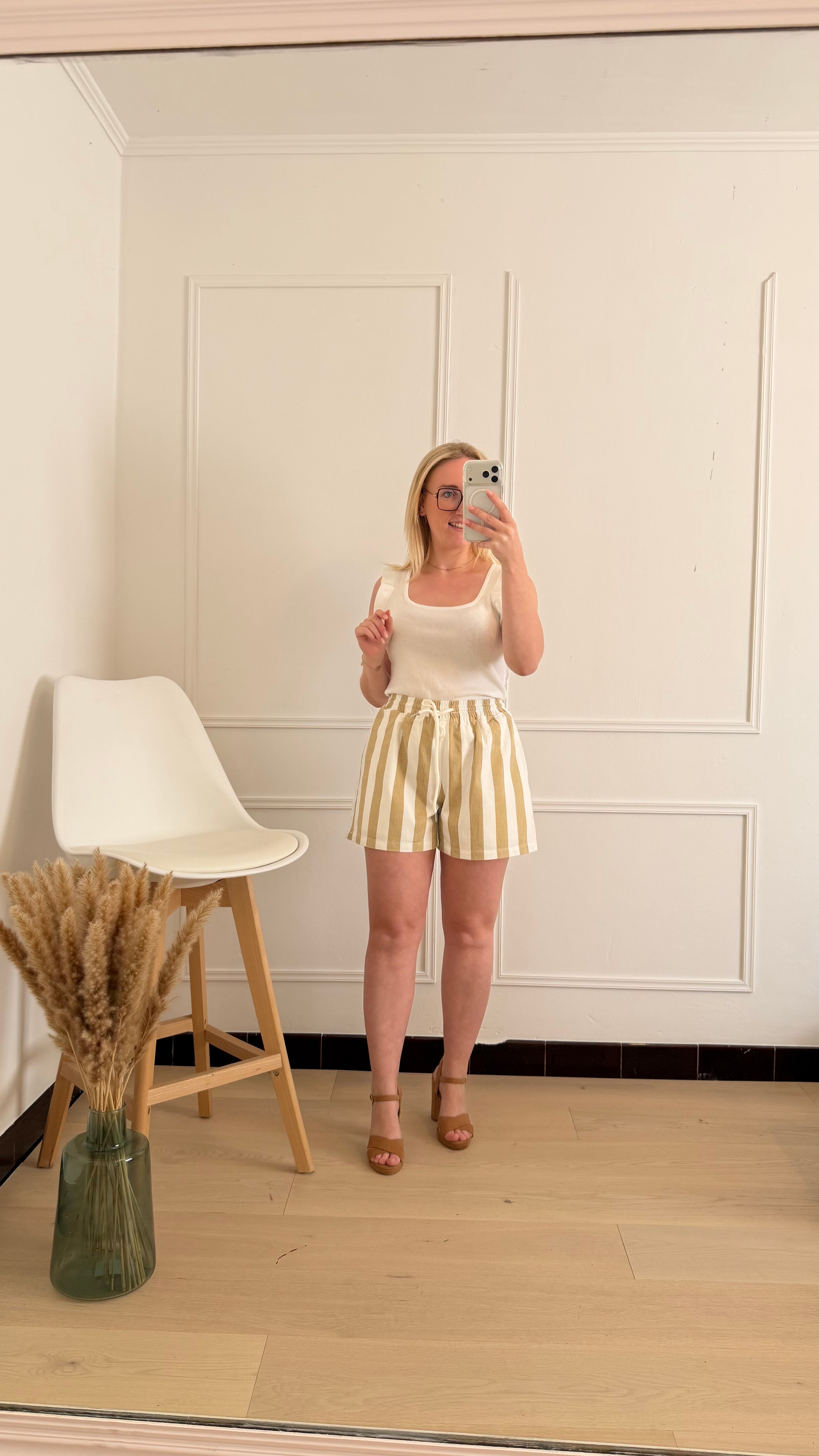 Aya Top White