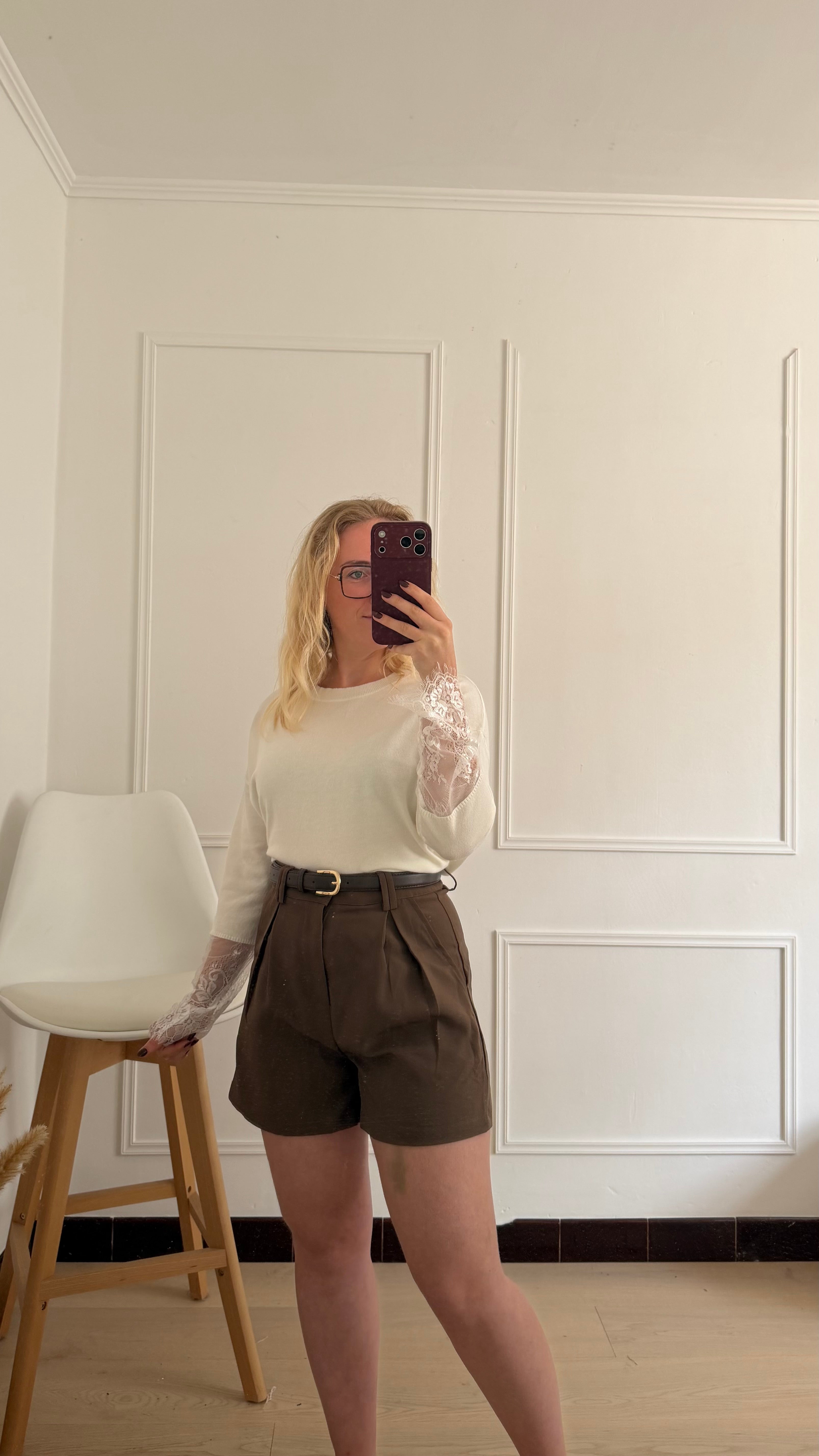 Lumi Short Brown