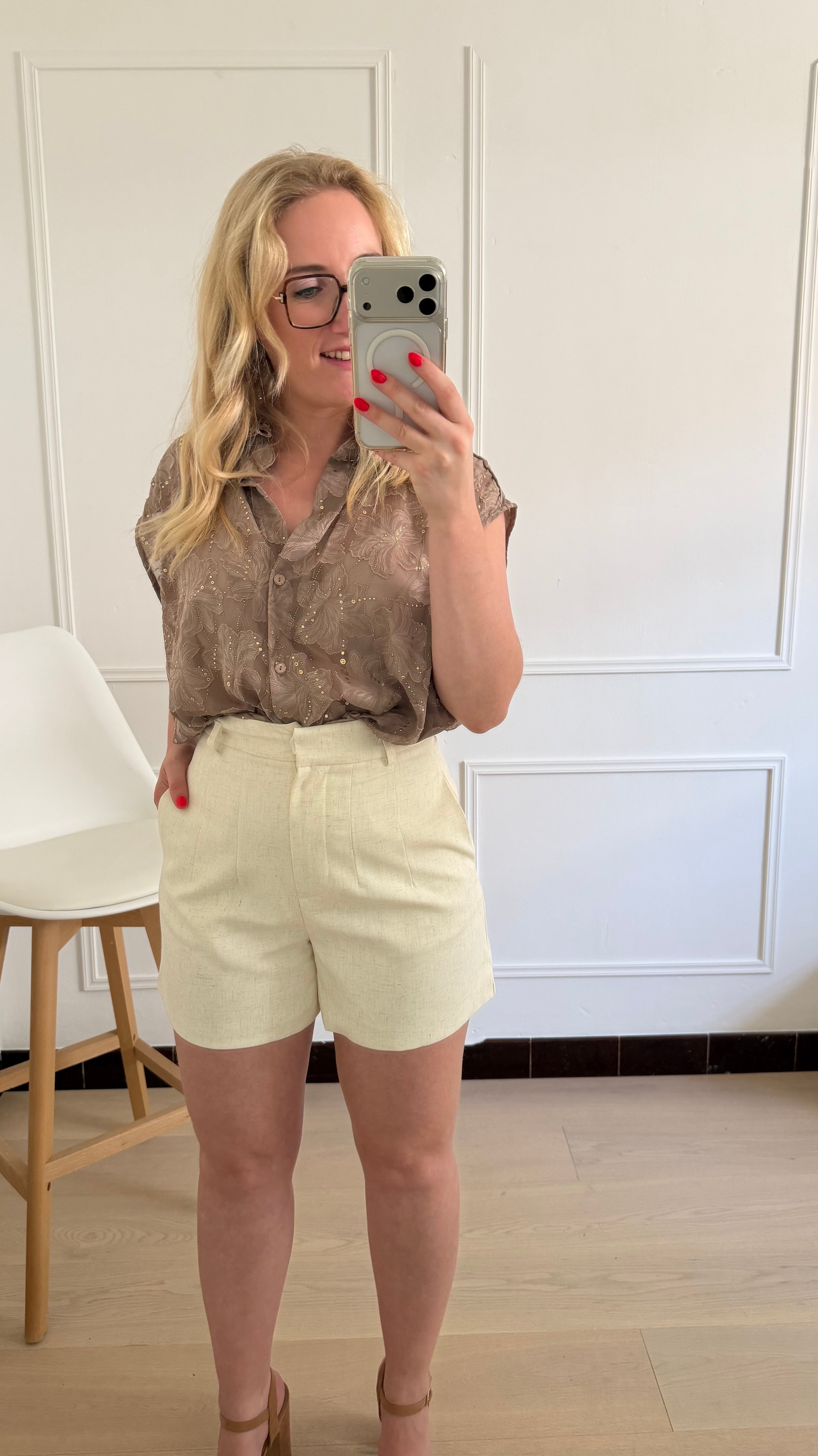 Juliette Short Ecru