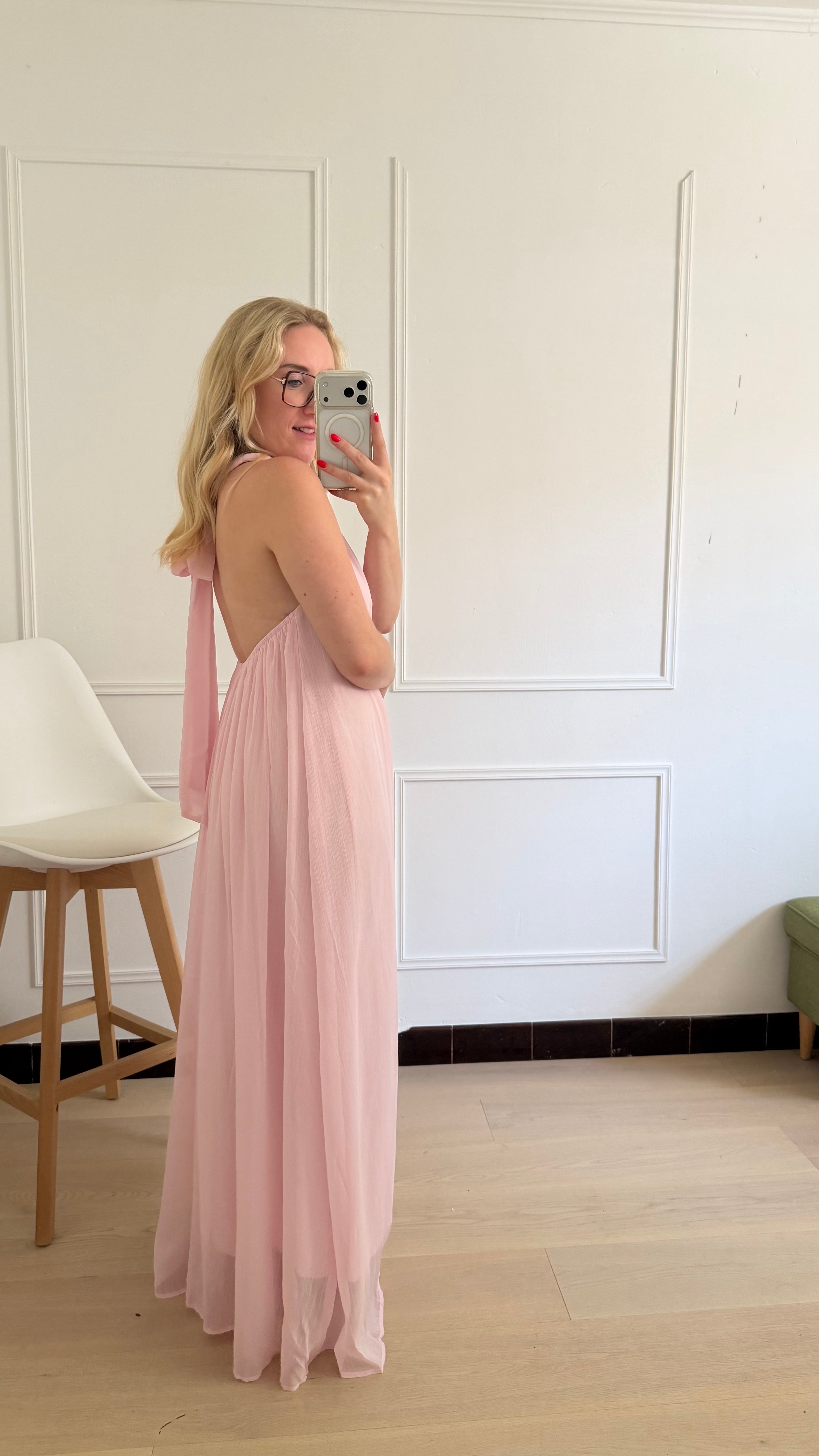 Isabella Dress Rose