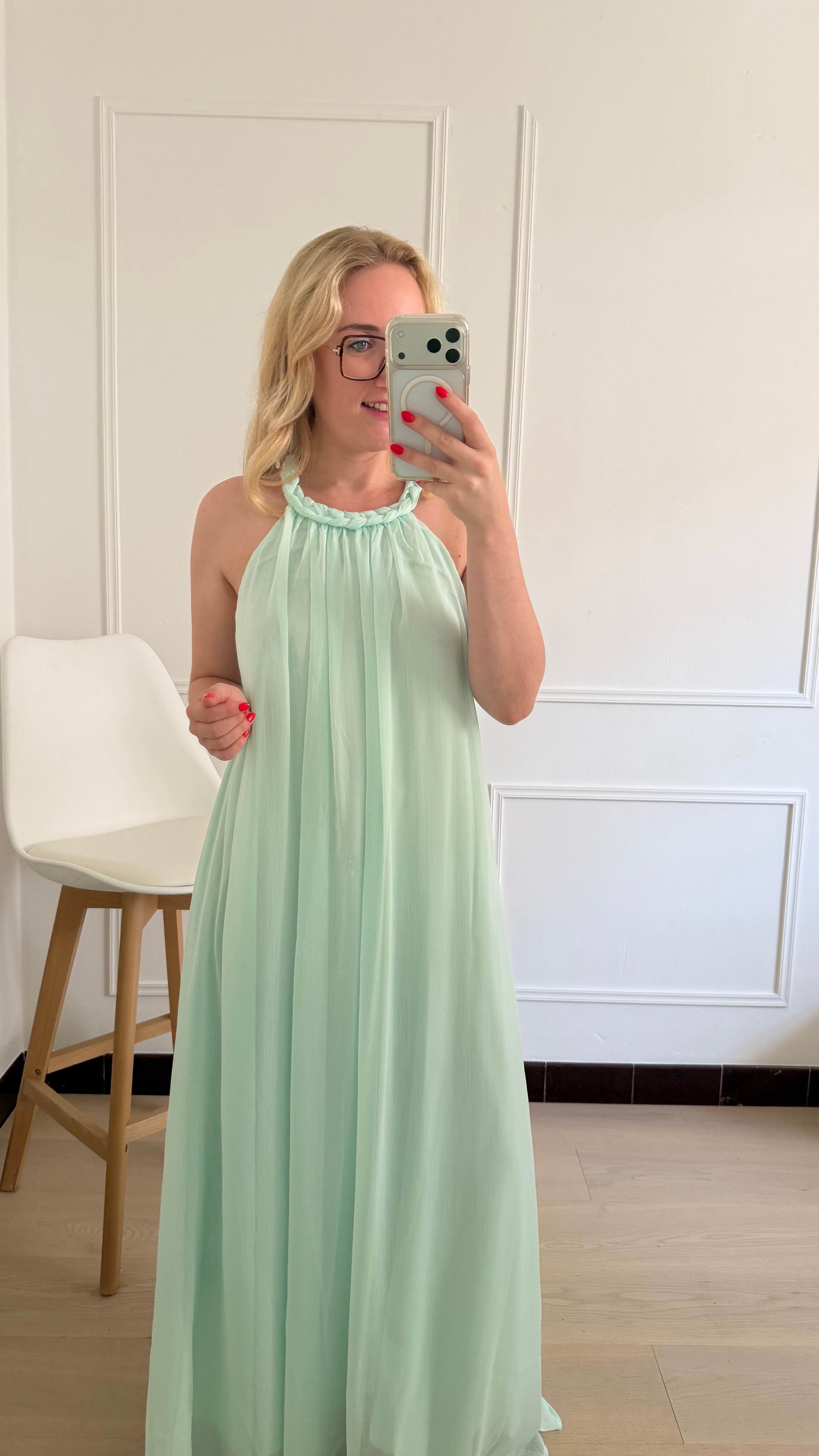 Isabella Dress Mint
