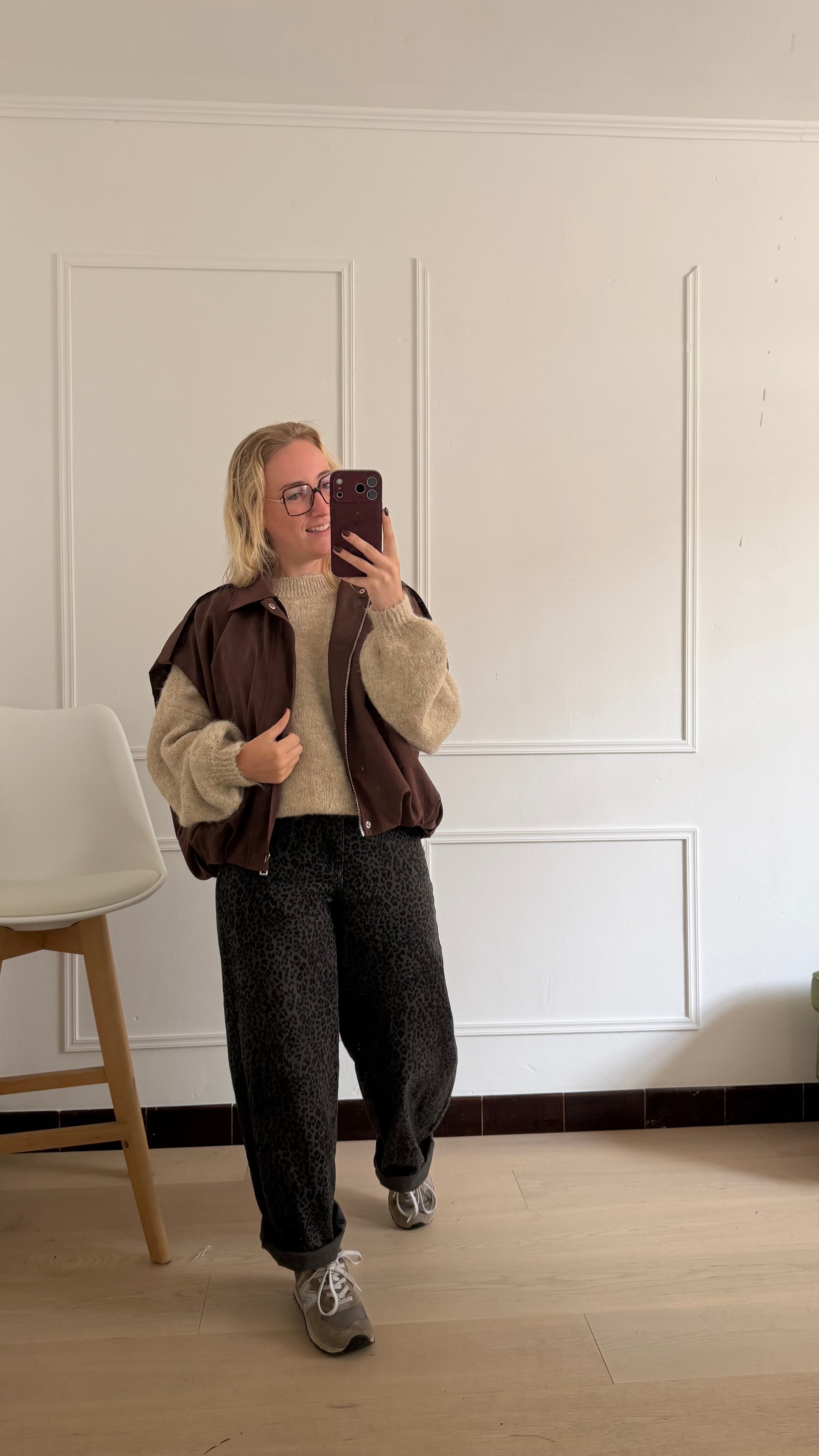 Zaya Gilet Oversized Brown