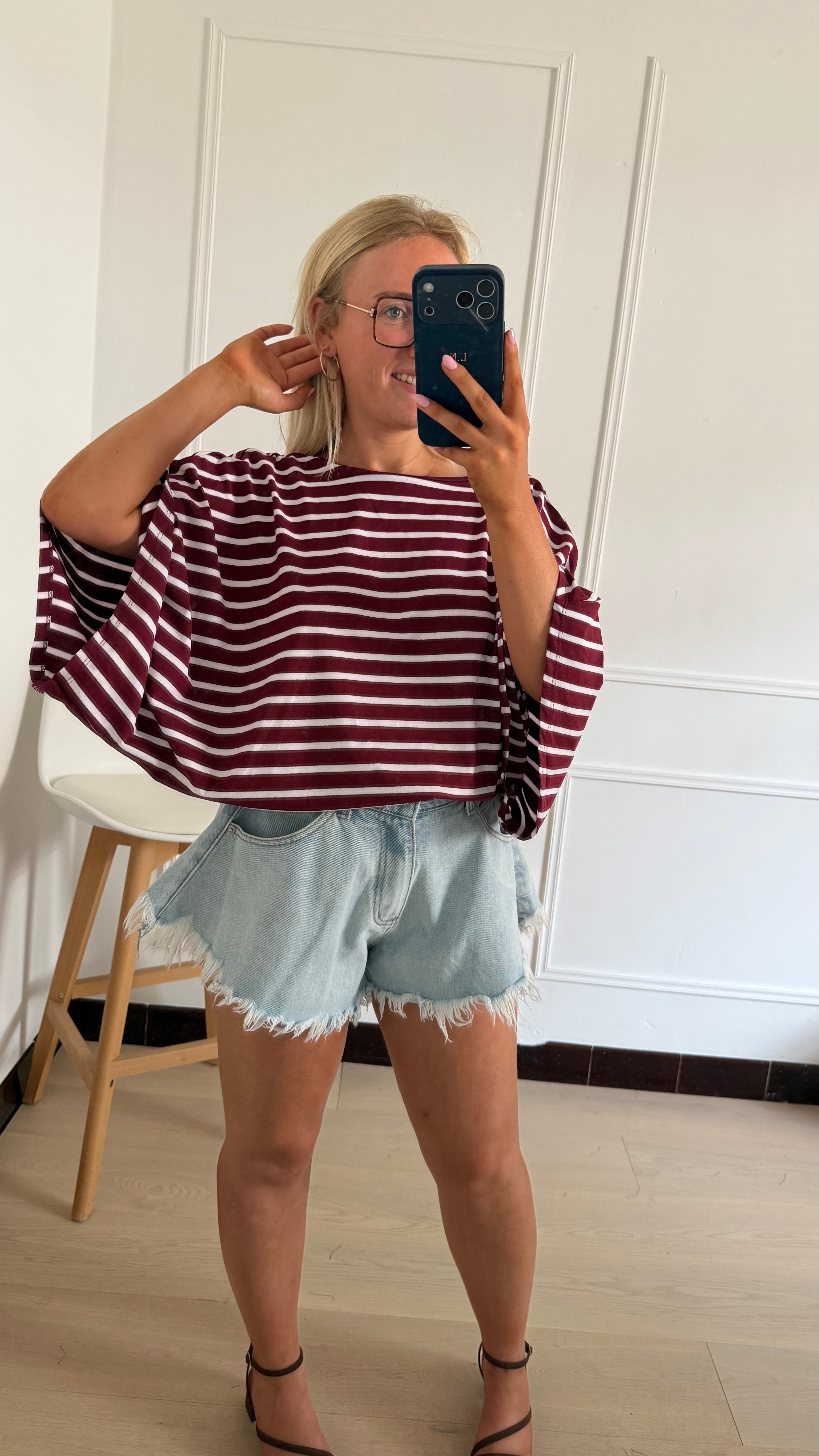 Sienna Blue Denim Short