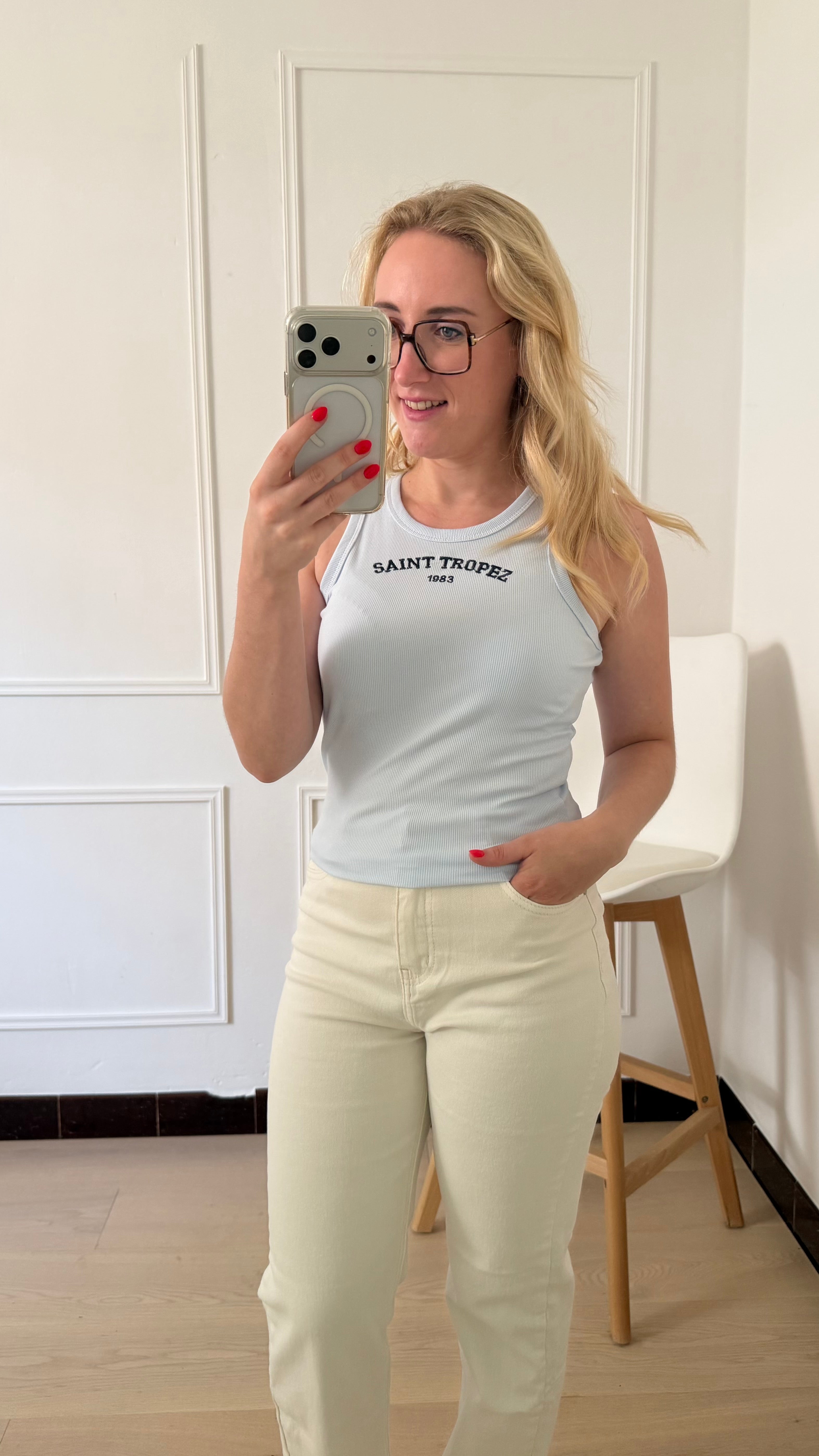 Saint-Tropez Top Blue