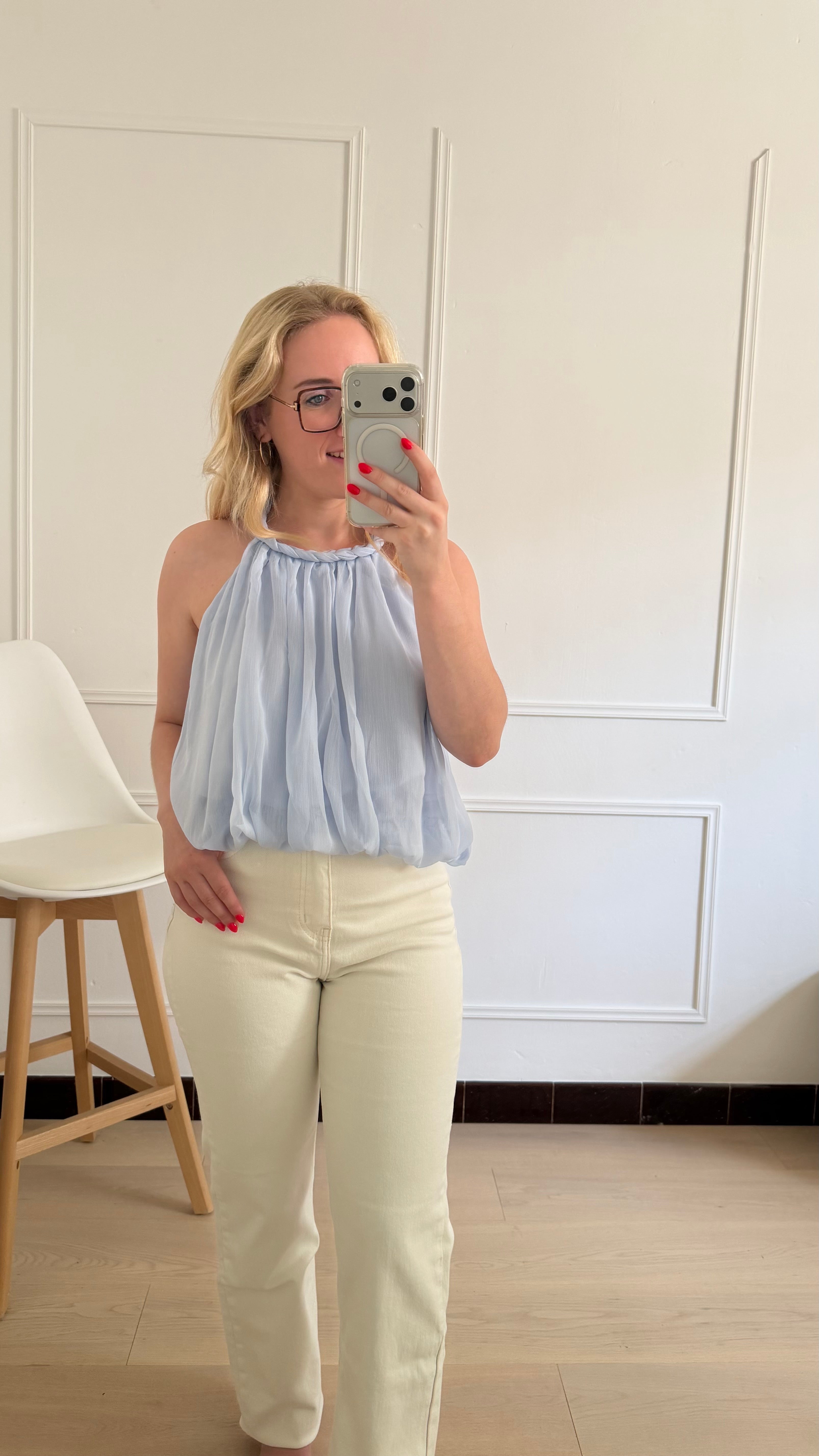 Isabella Top Blue