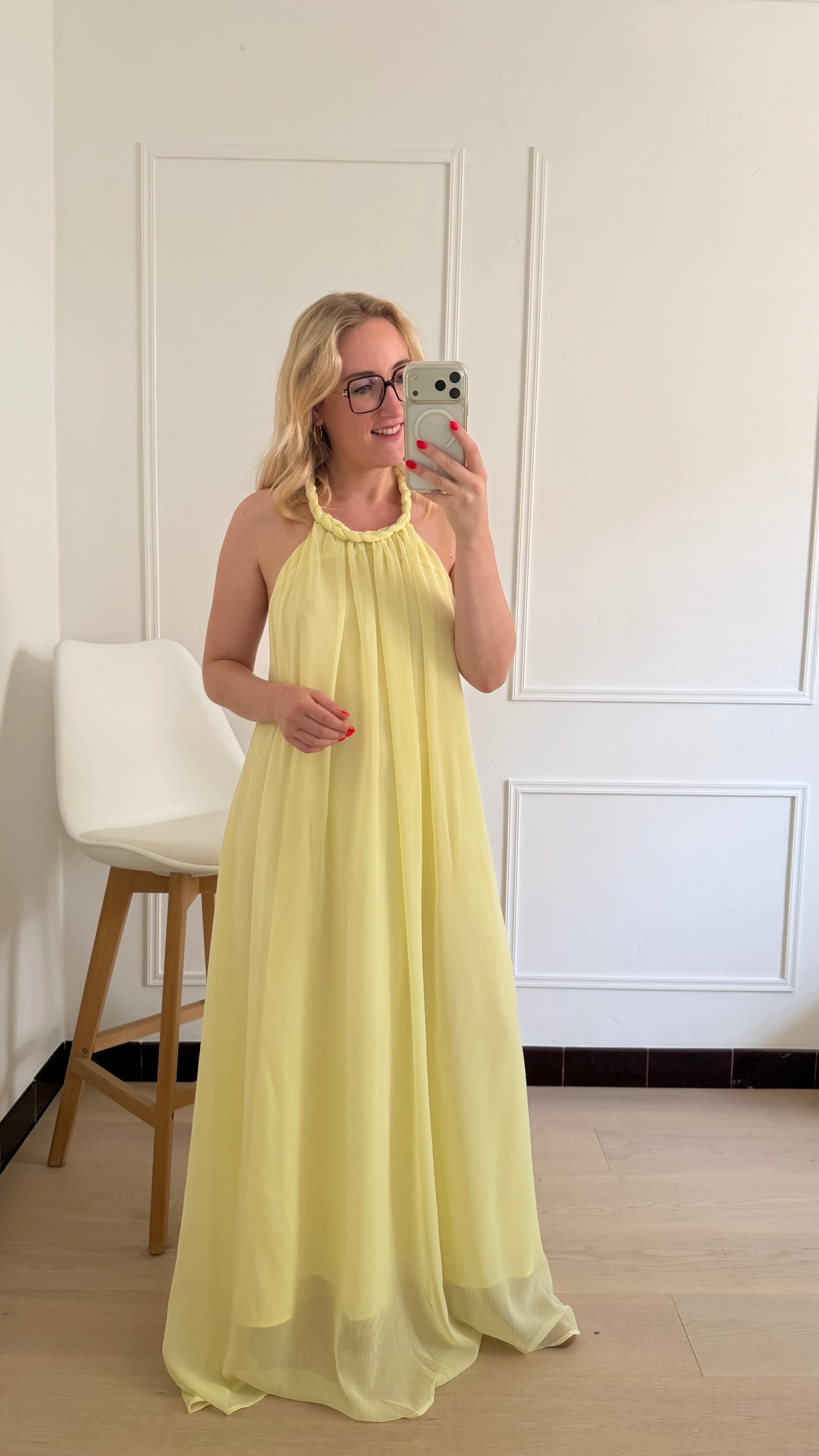 Isabella Dress Yellow