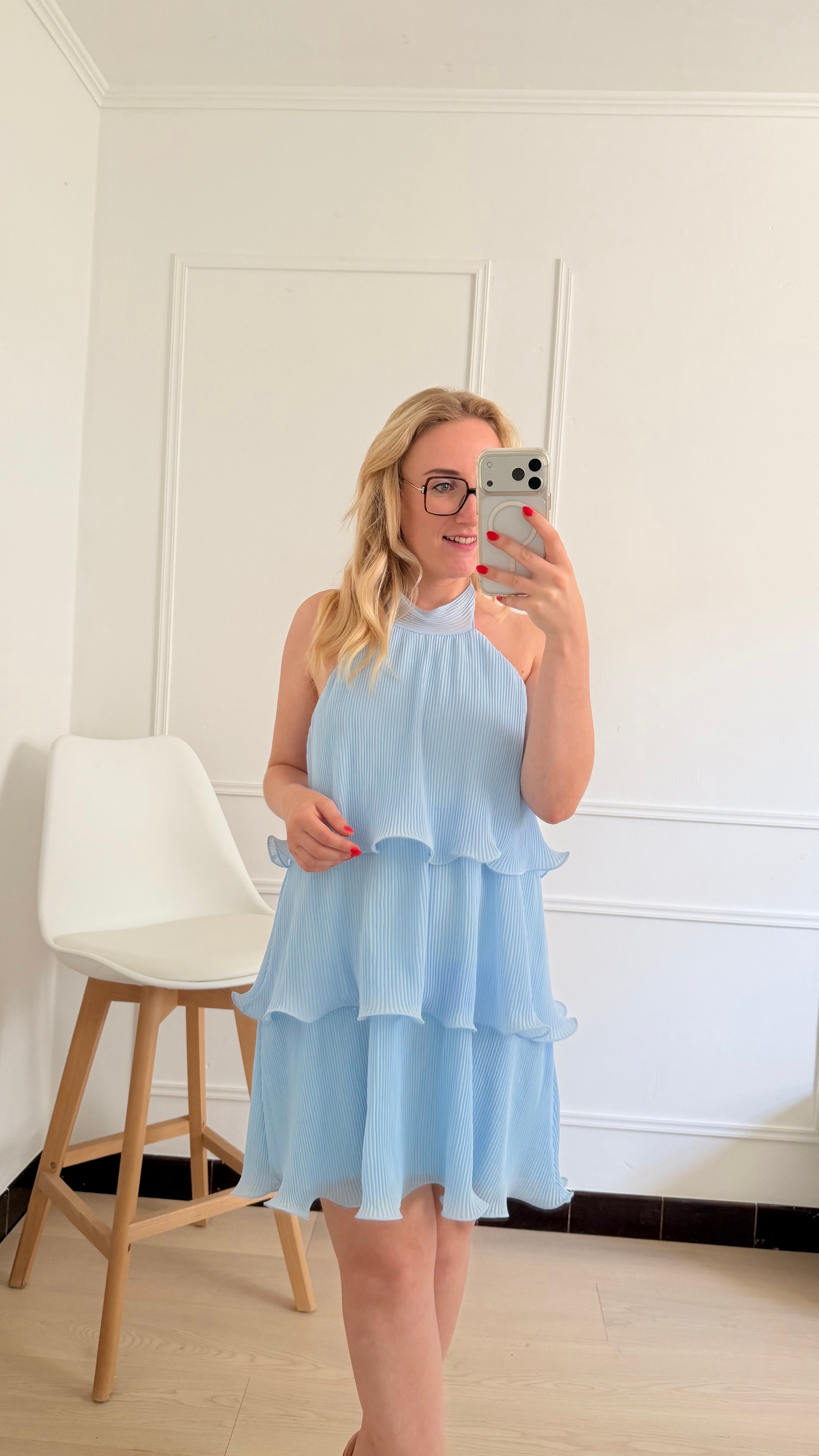 Bella Dress blue