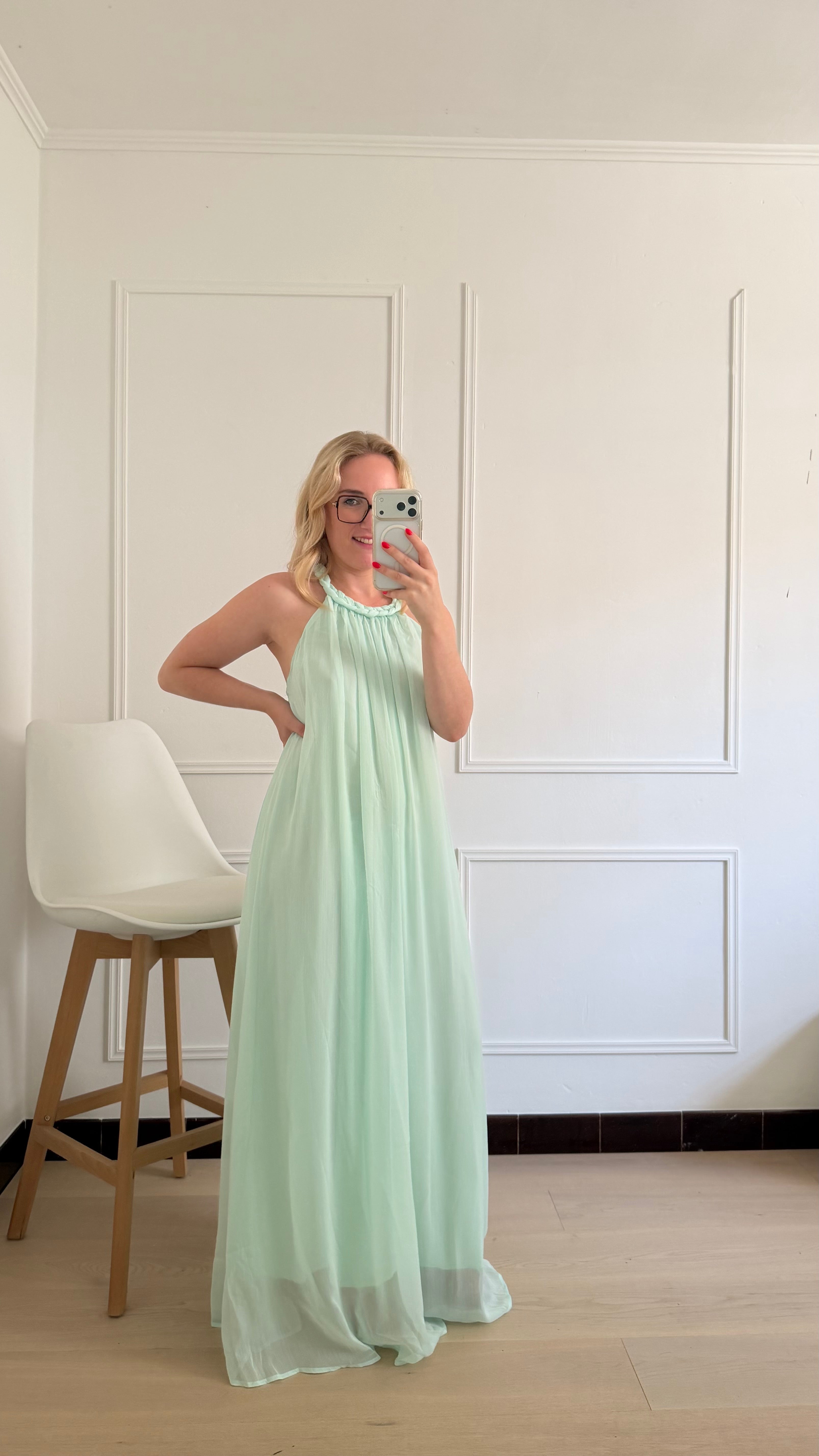 Isabella Dress Mint