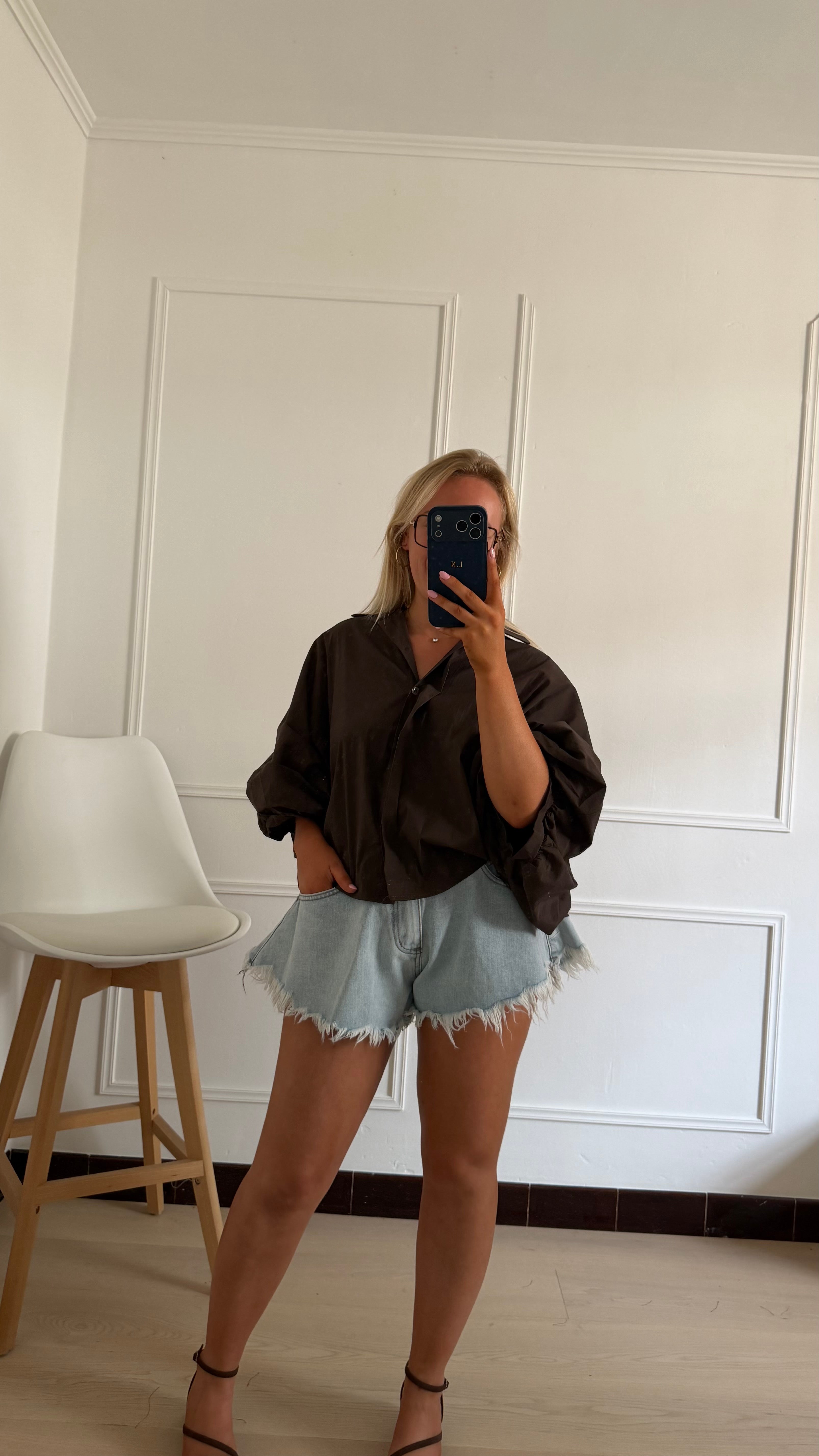 Sienna Blue Denim Short