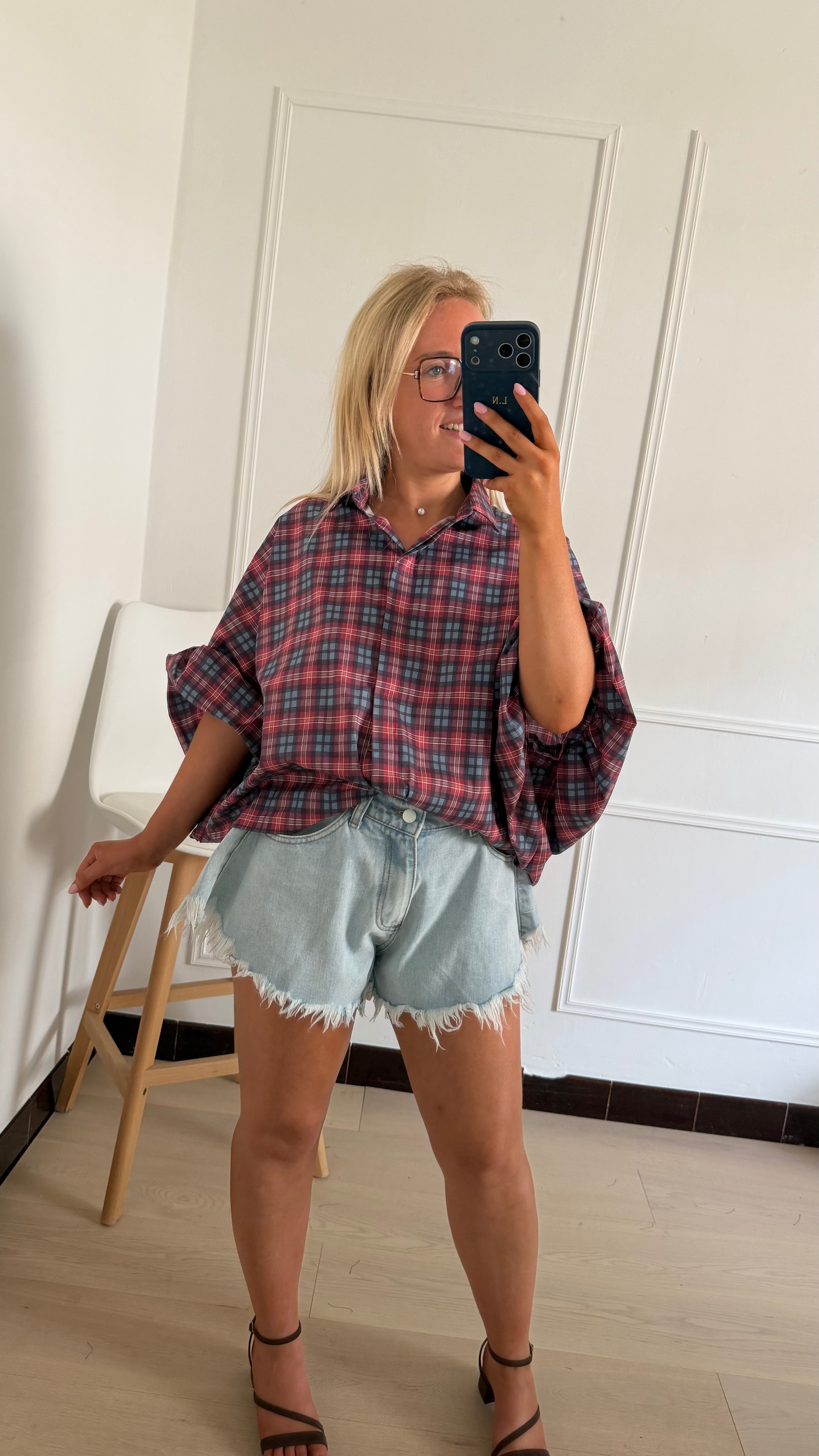 Sienna Blue Denim Short