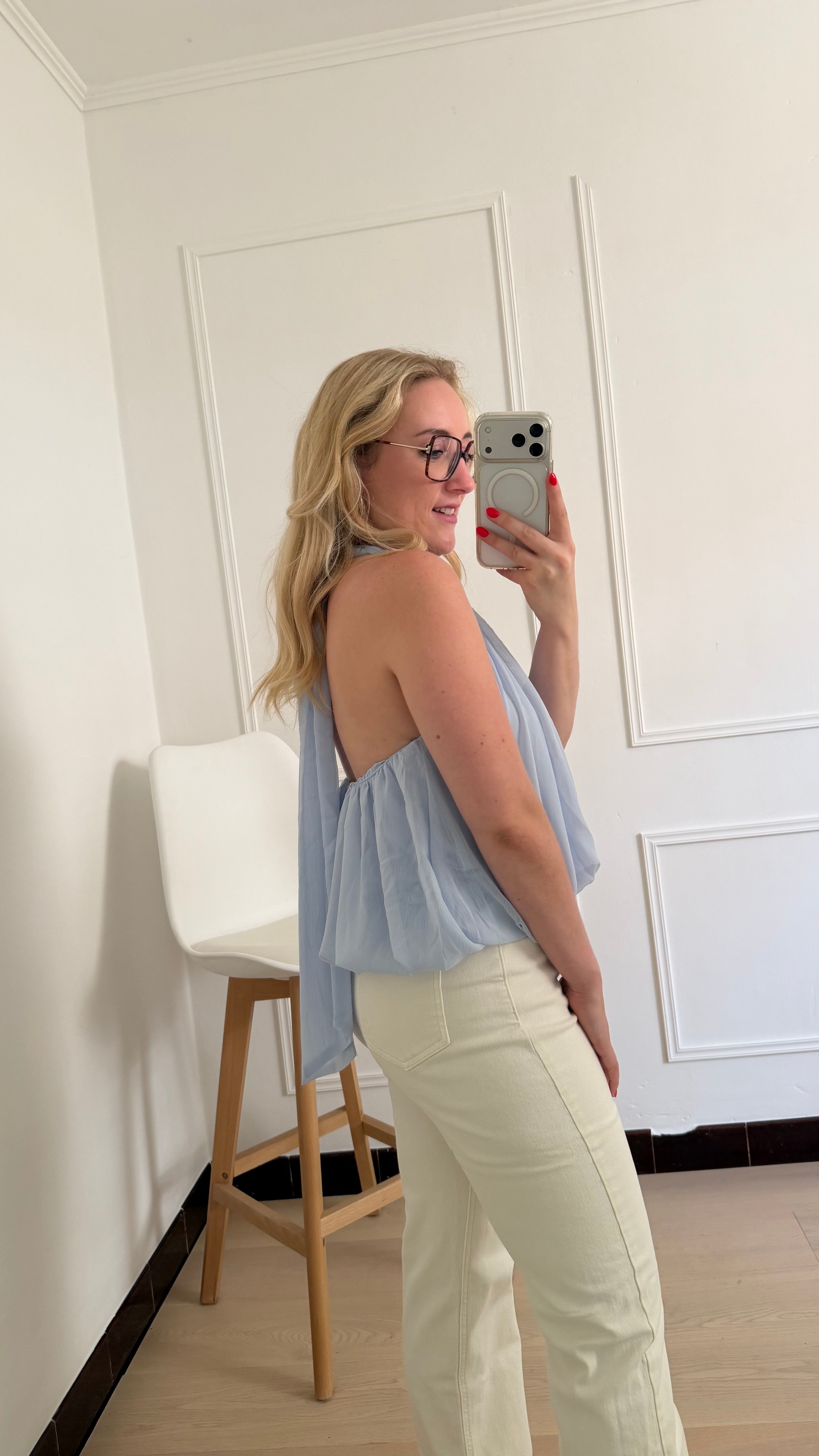 Isabella Top Blue