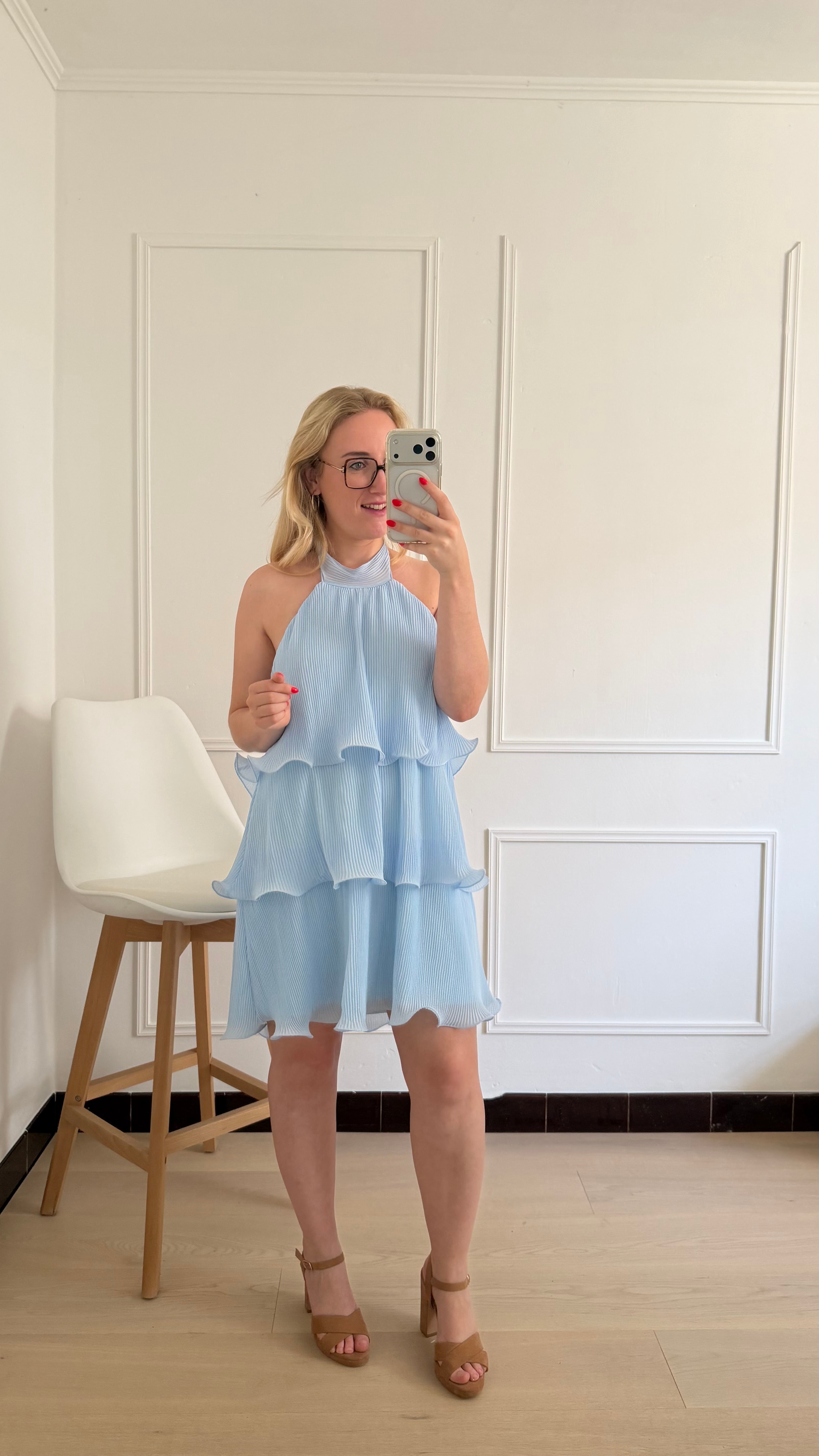 Bella Dress blue