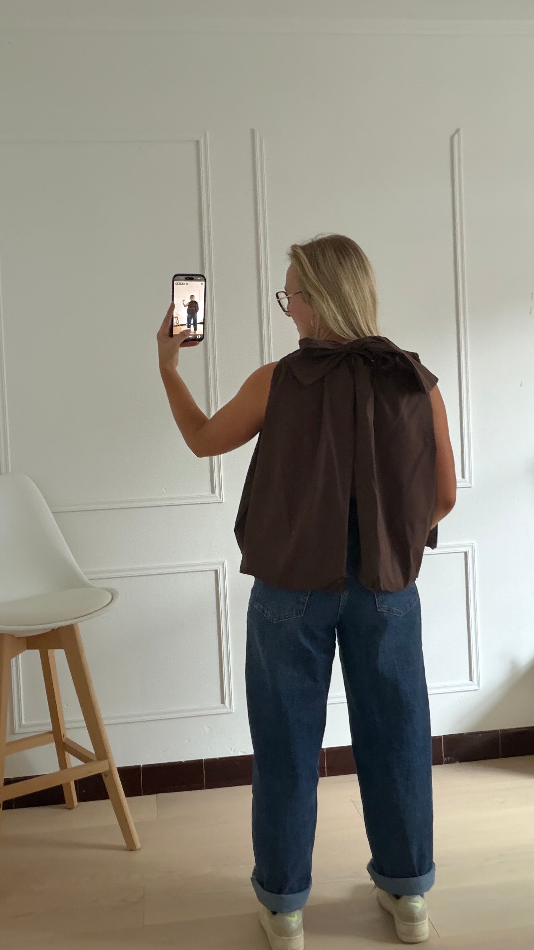 Mila Top Brown