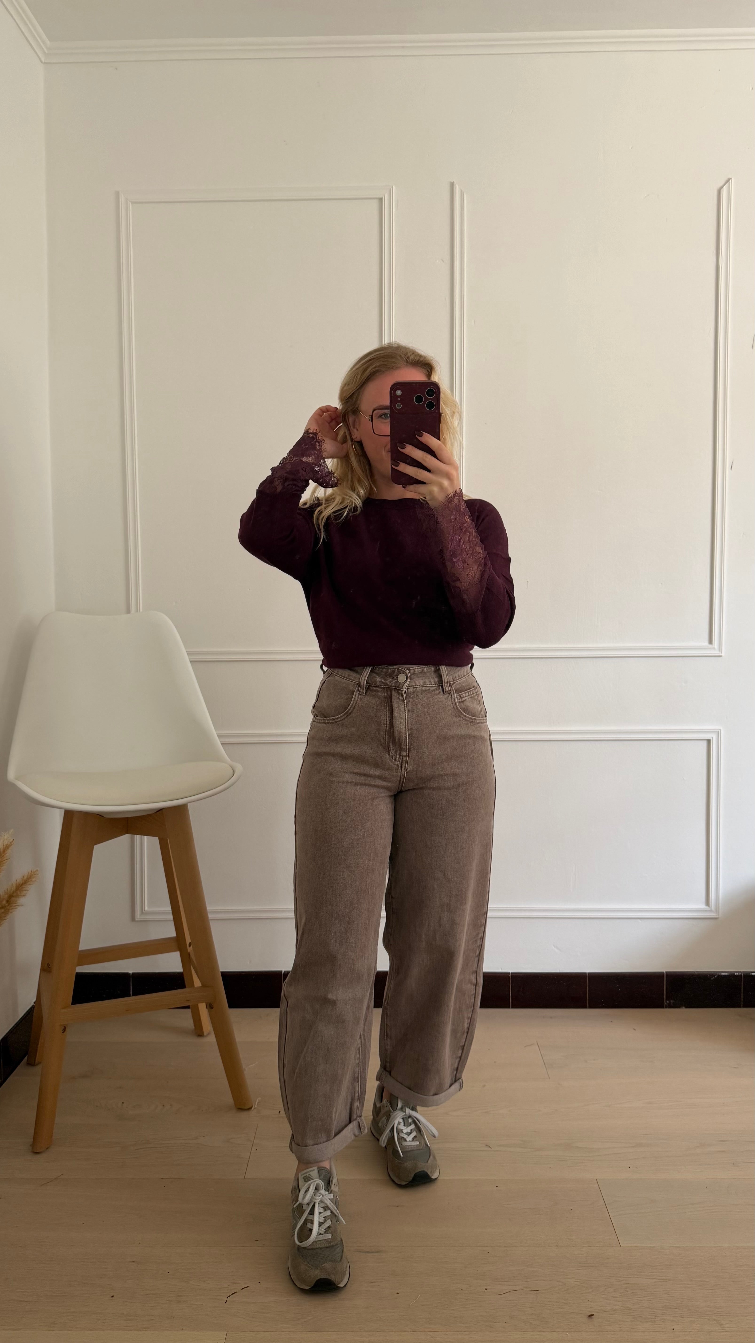 Lulu Longsleeve Bordeau