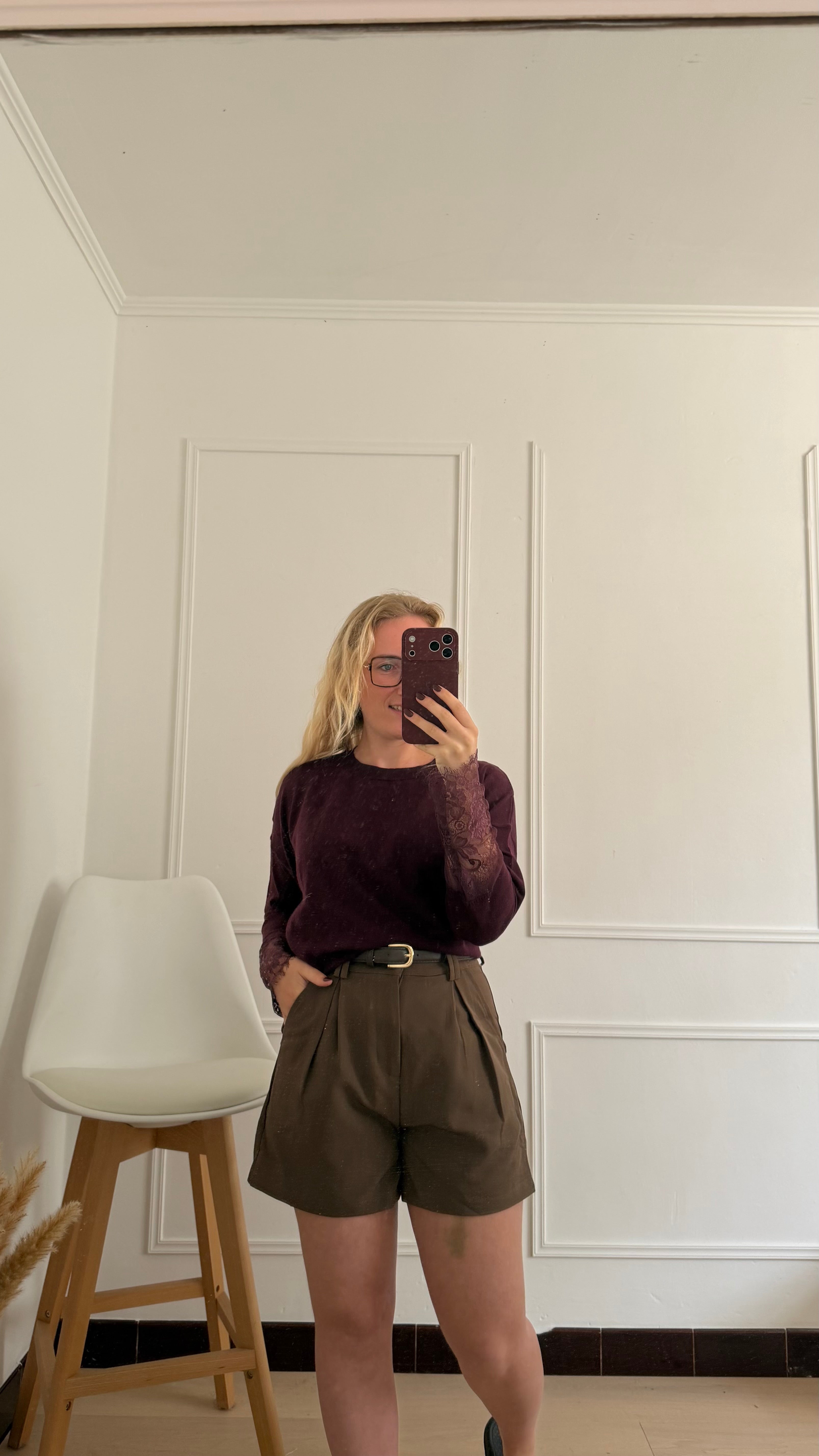 Lulu Longsleeve Bordeau