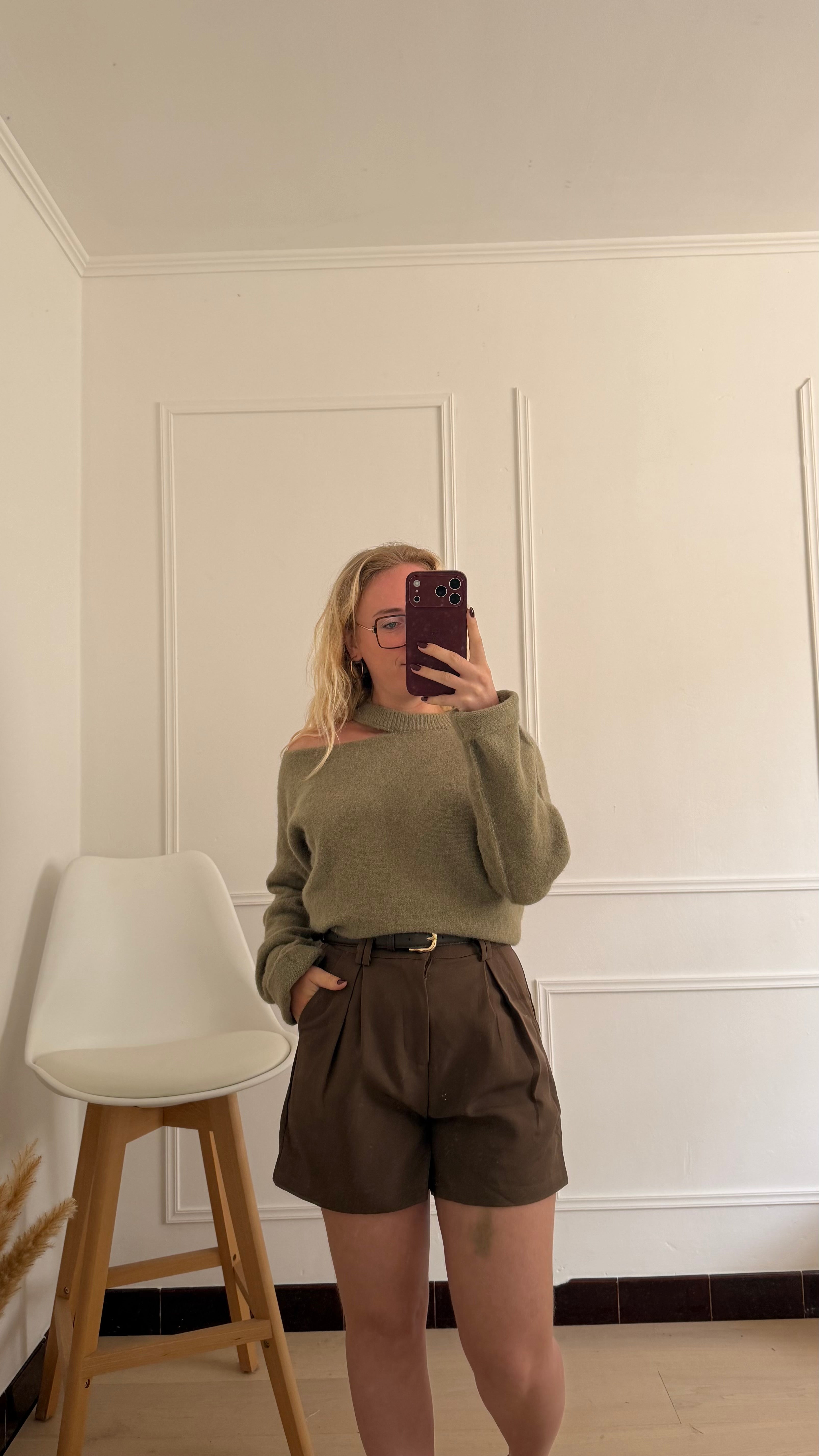Lumi Short Brown