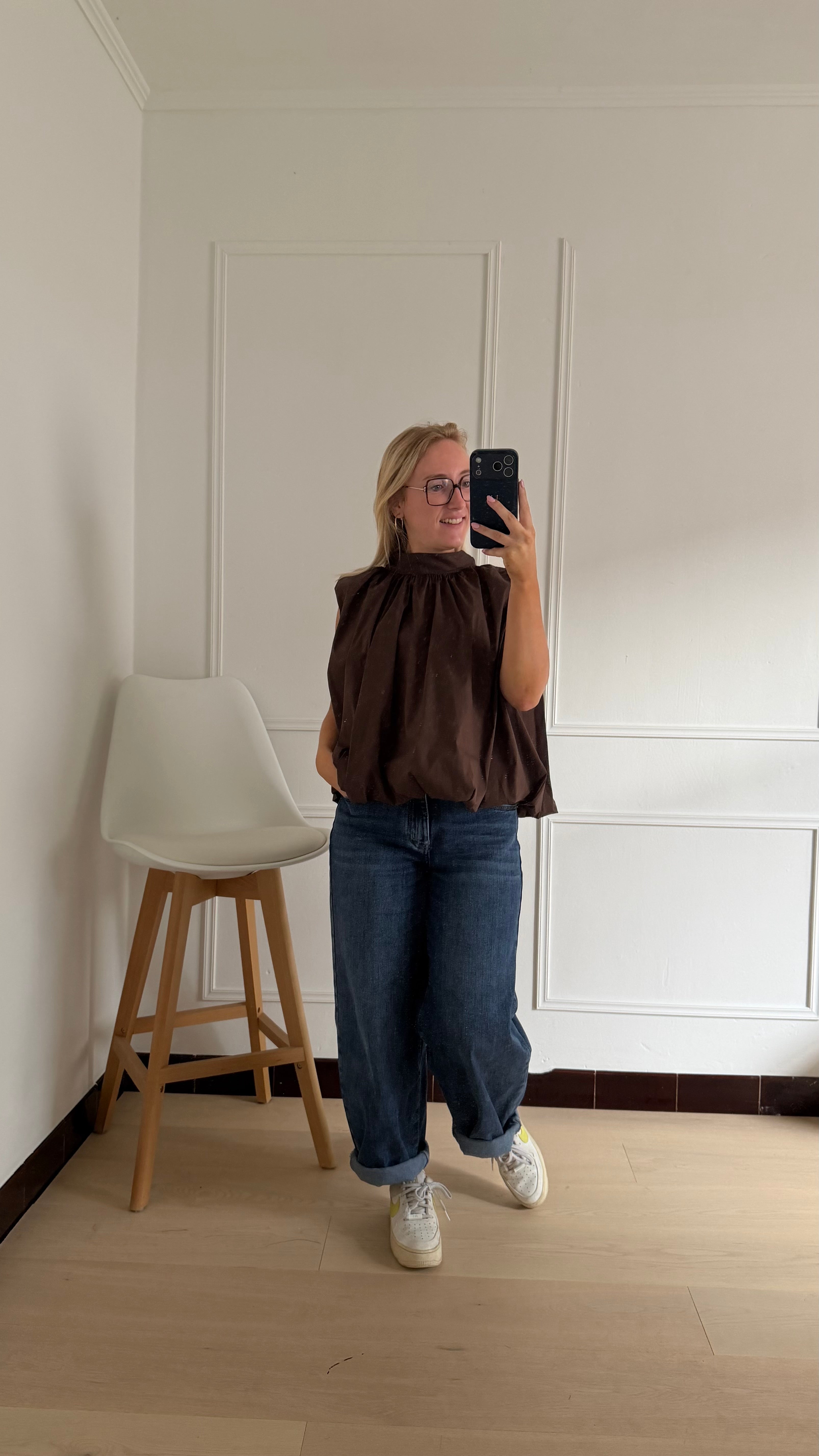 Mila Top Brown