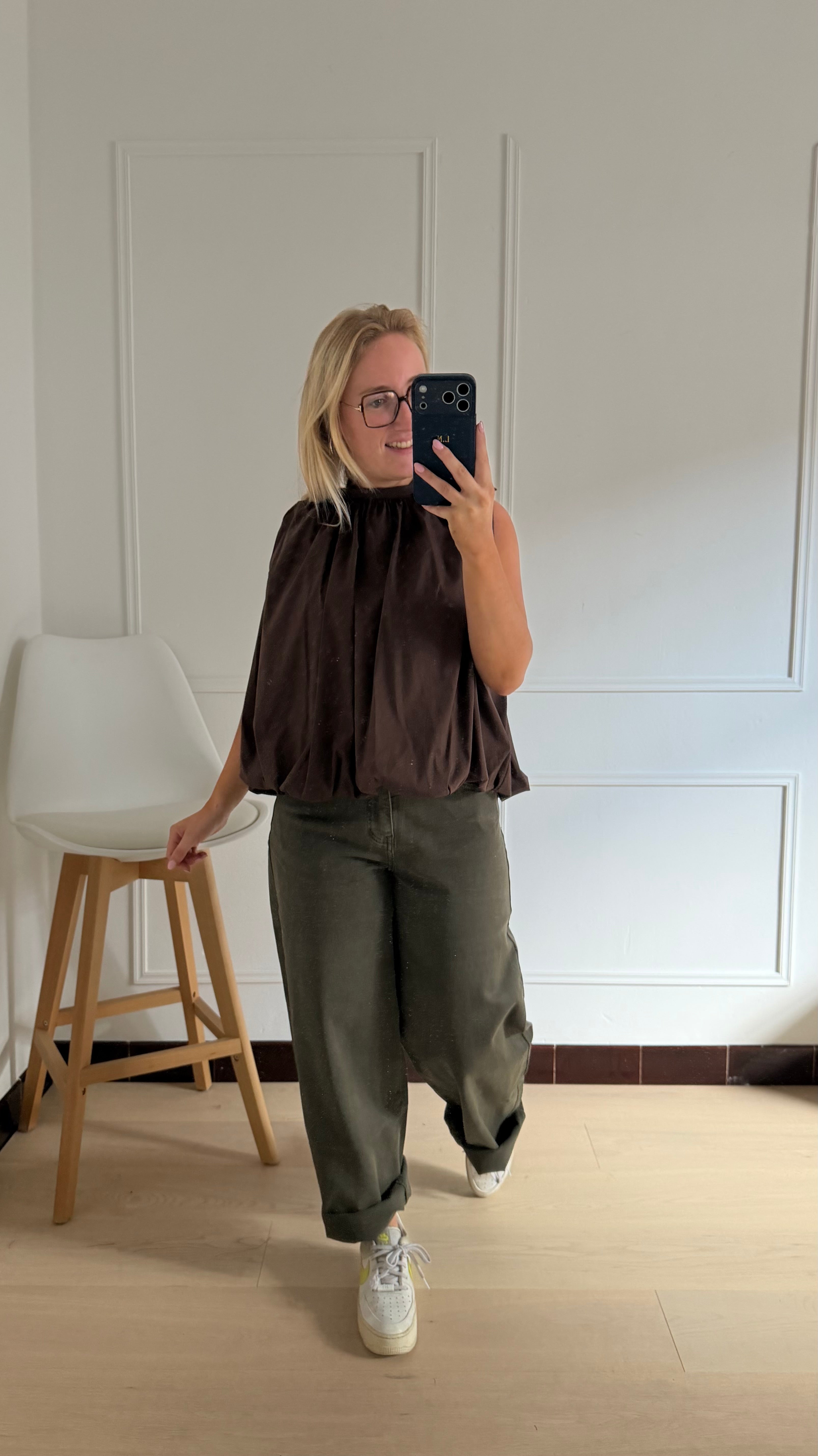 Mila Top Brown