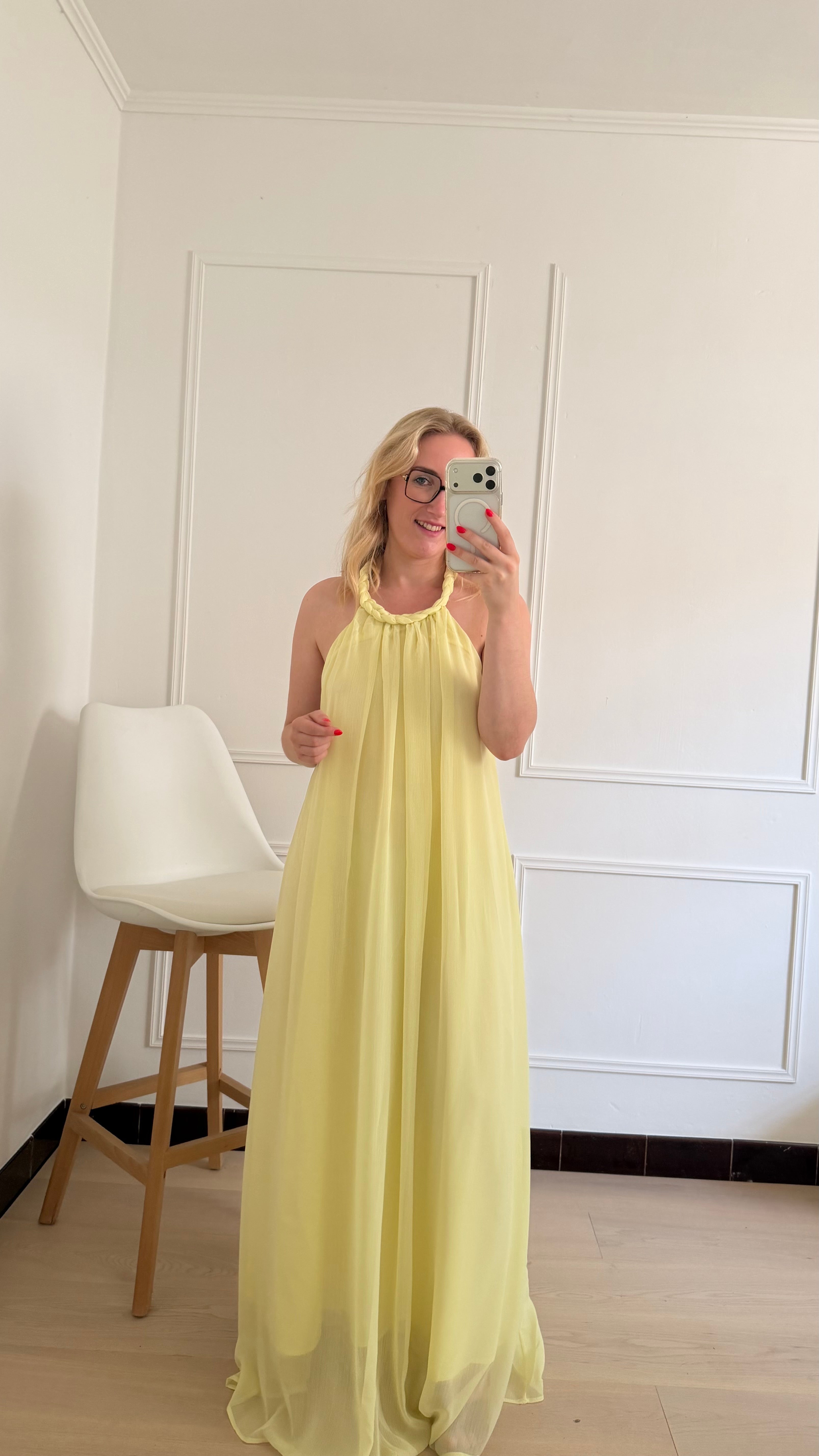 Isabella Dress Yellow
