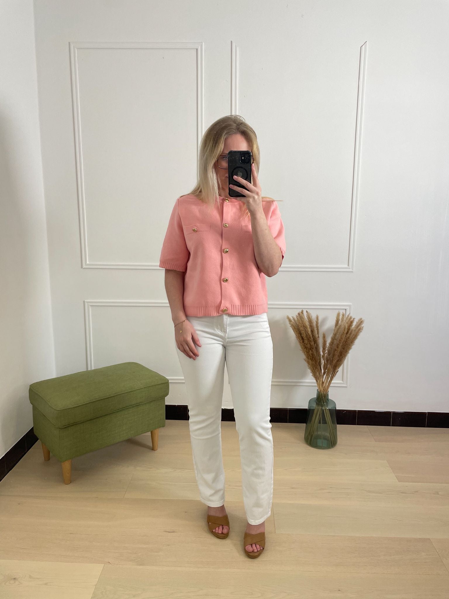 Straight Eloina Jeans White