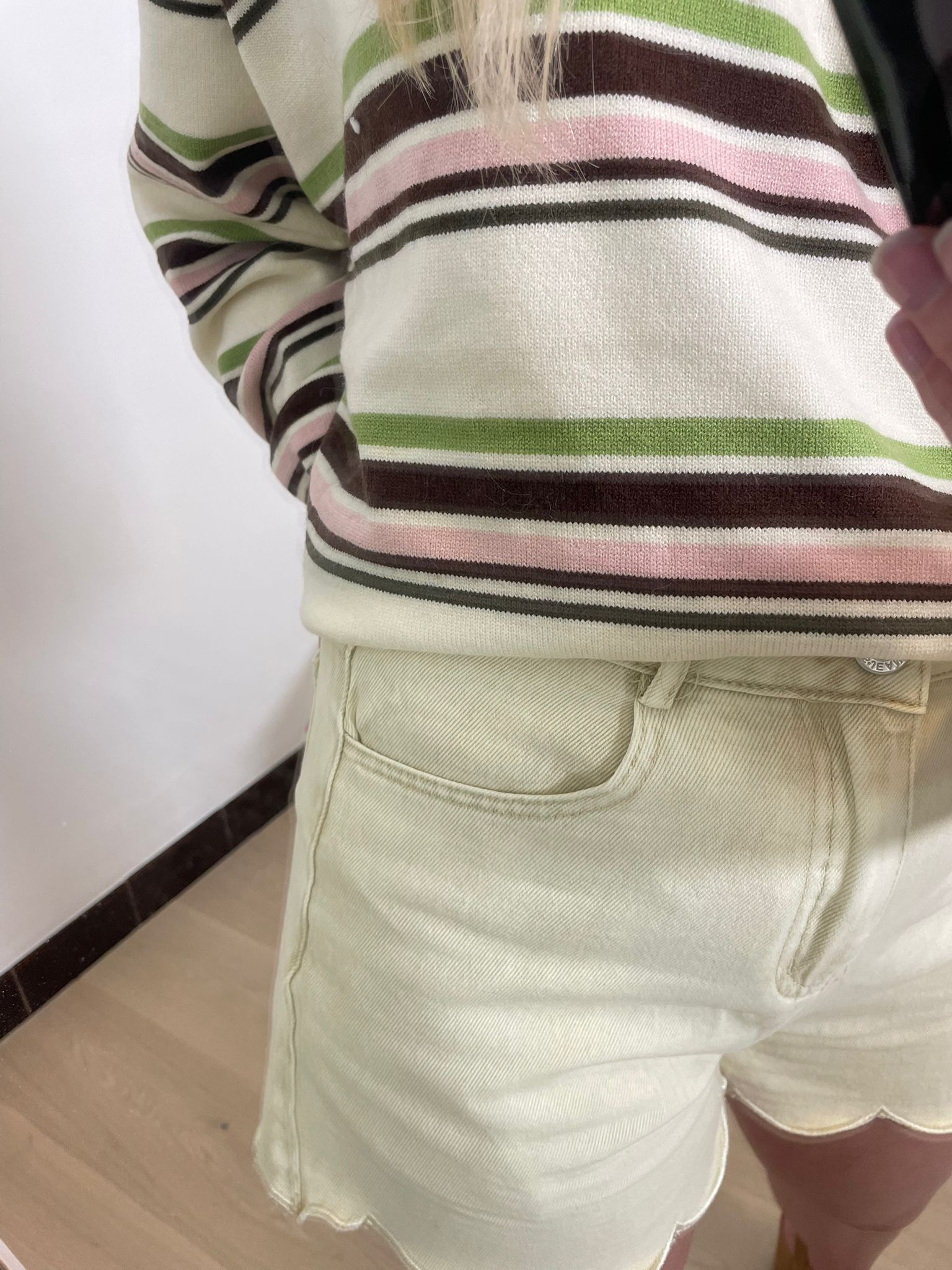 Éléonore Polo Green/Pink