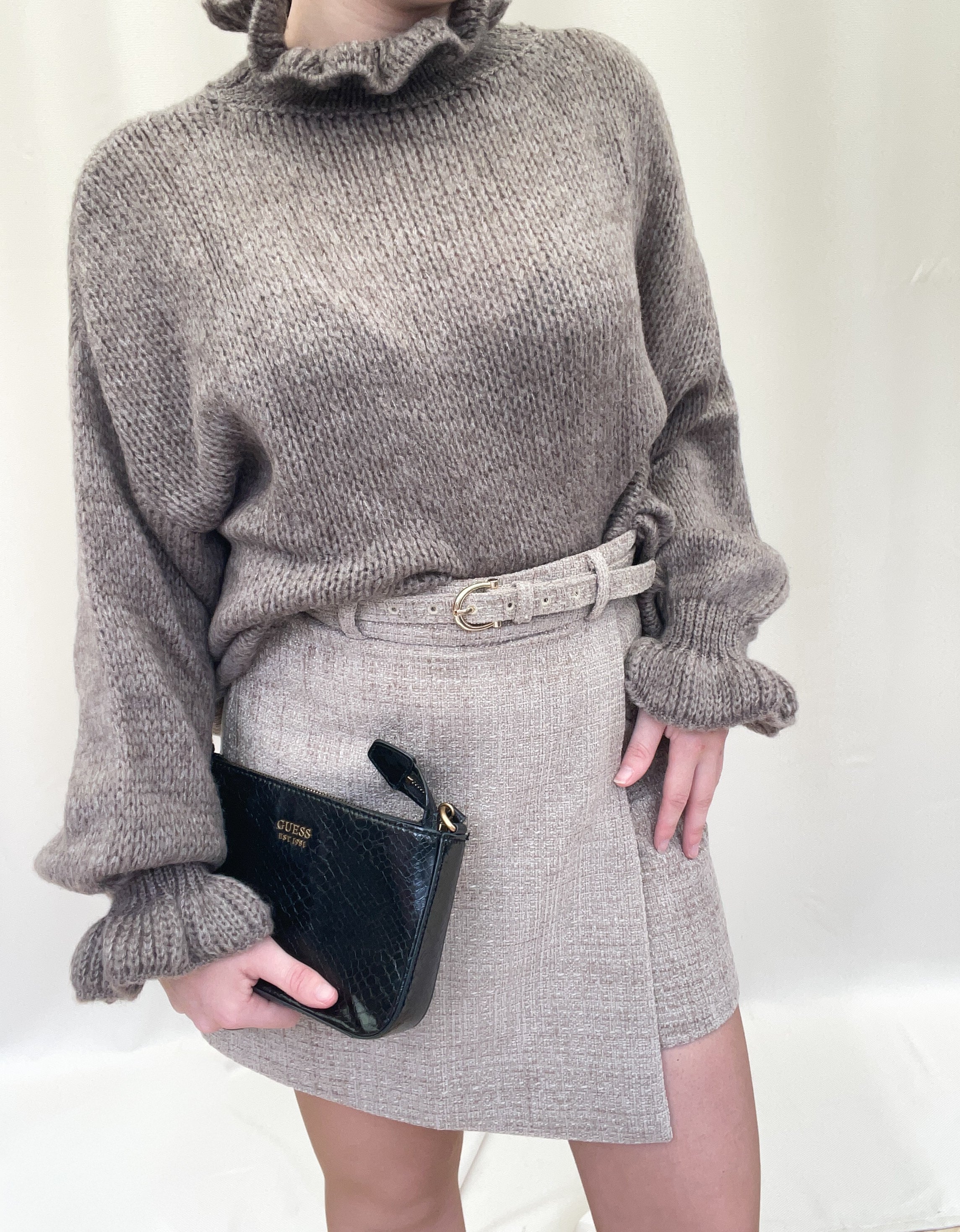 Brown Oversized Sweater