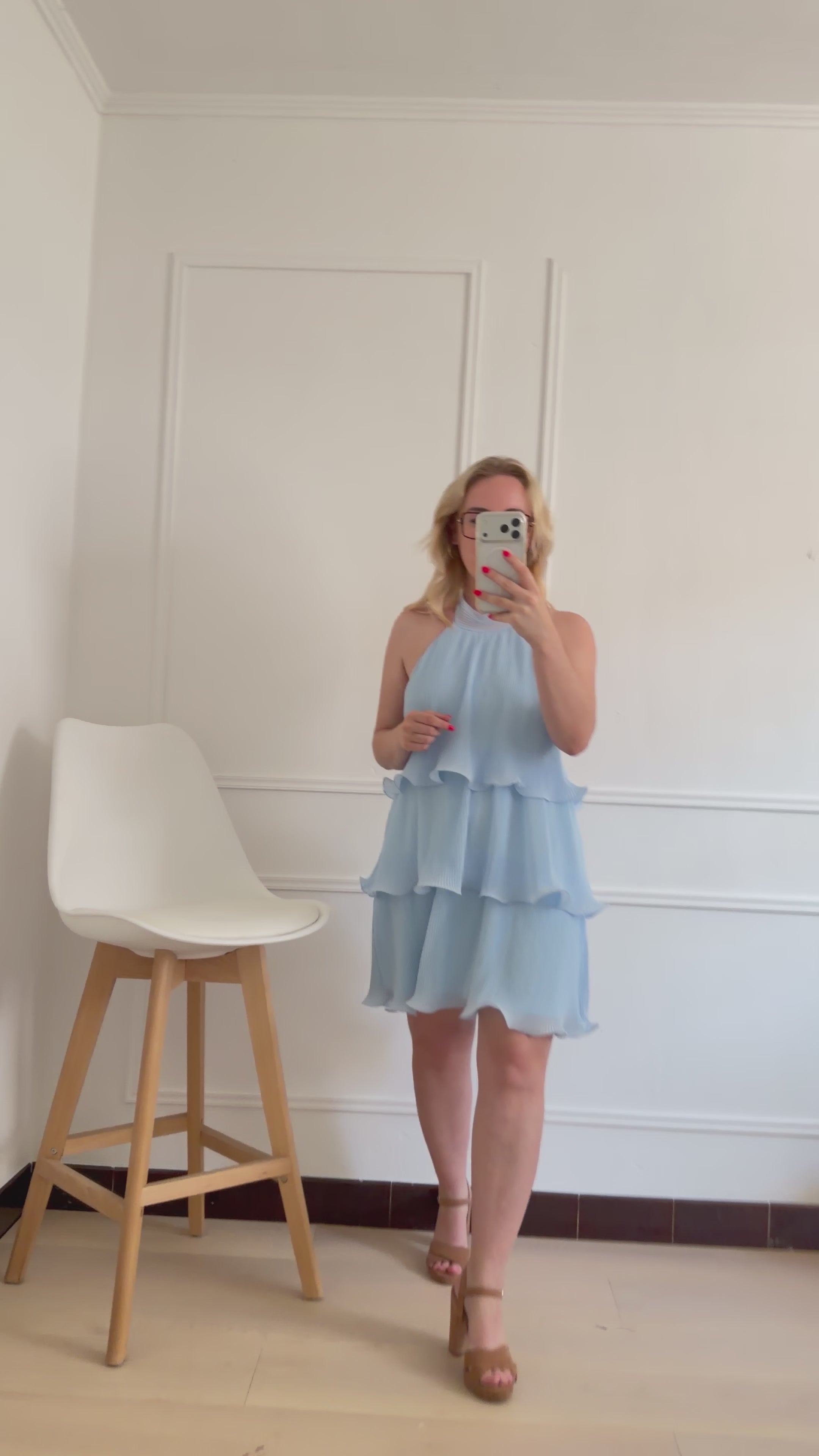 Bella Dress blue
