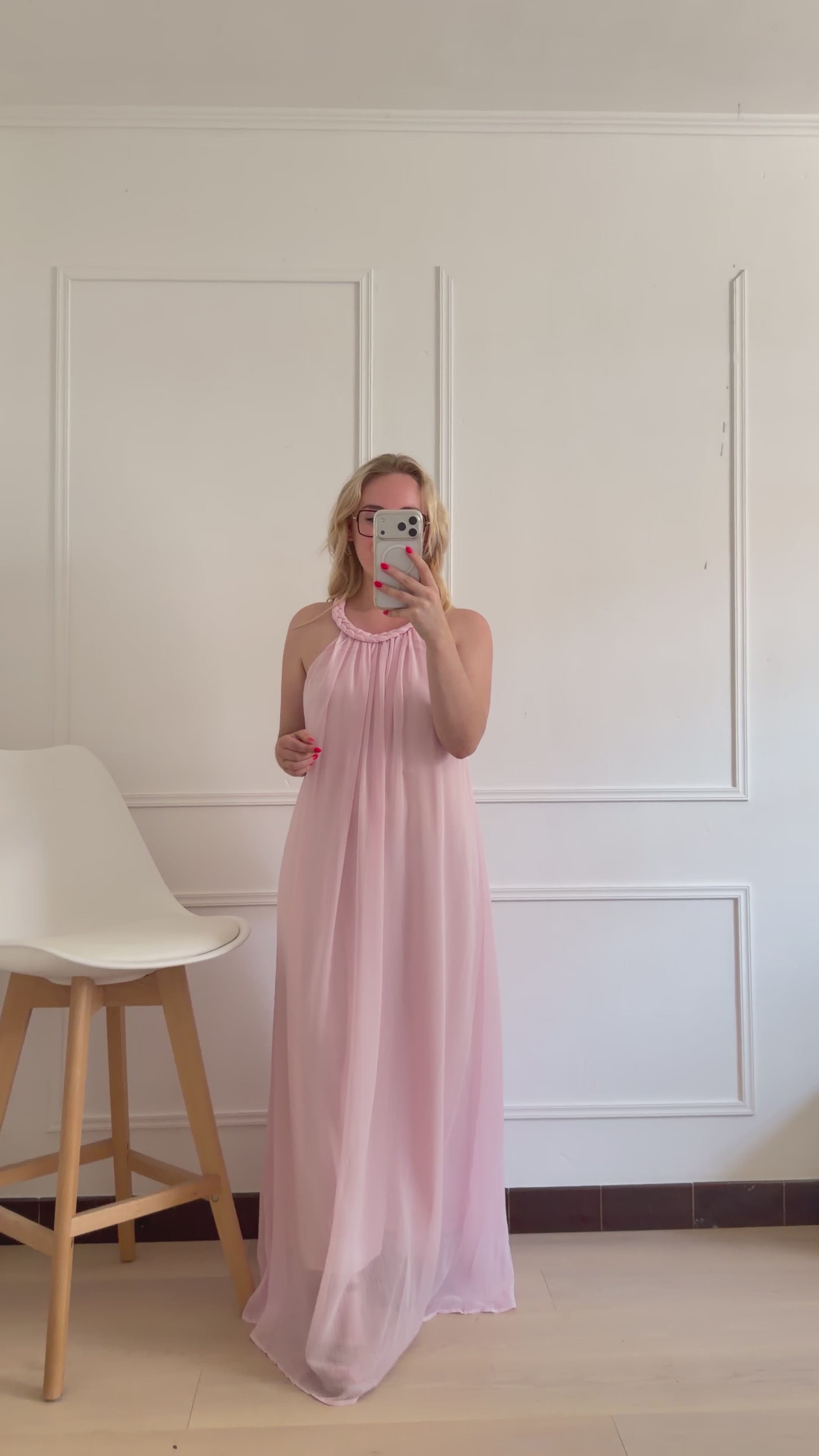 Isabella Dress Rose