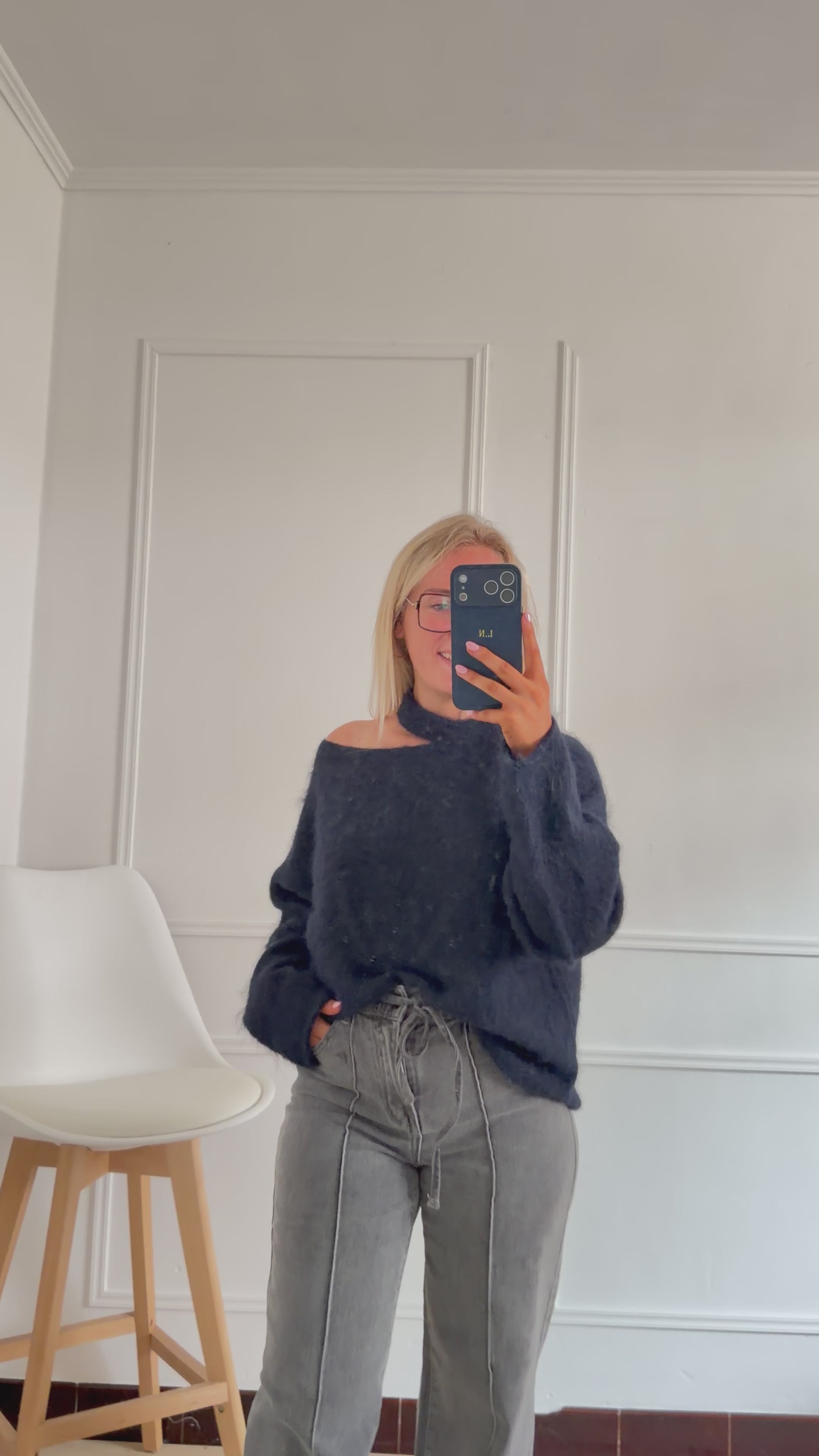 Fay Cut Out Pull Marine